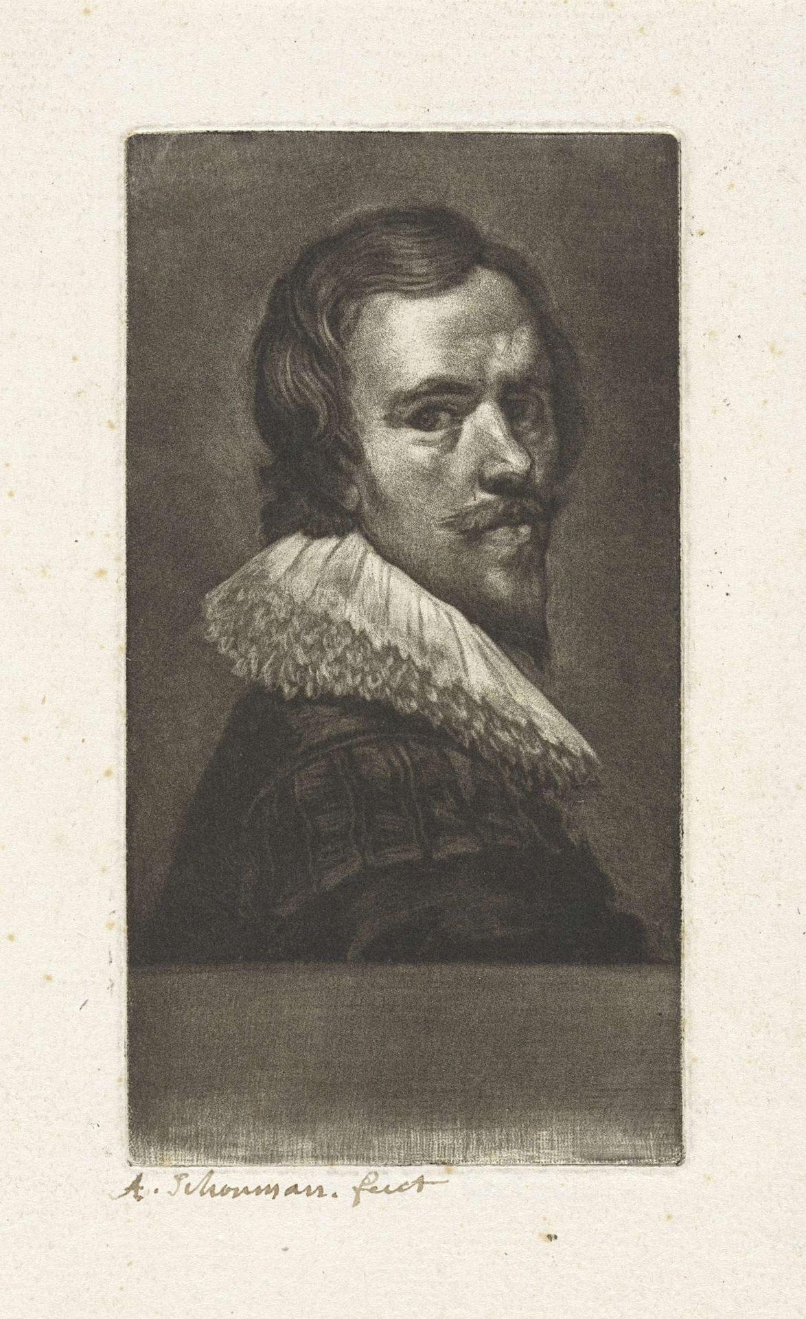 Portret van Daniël Mijtens by Aert Schouman