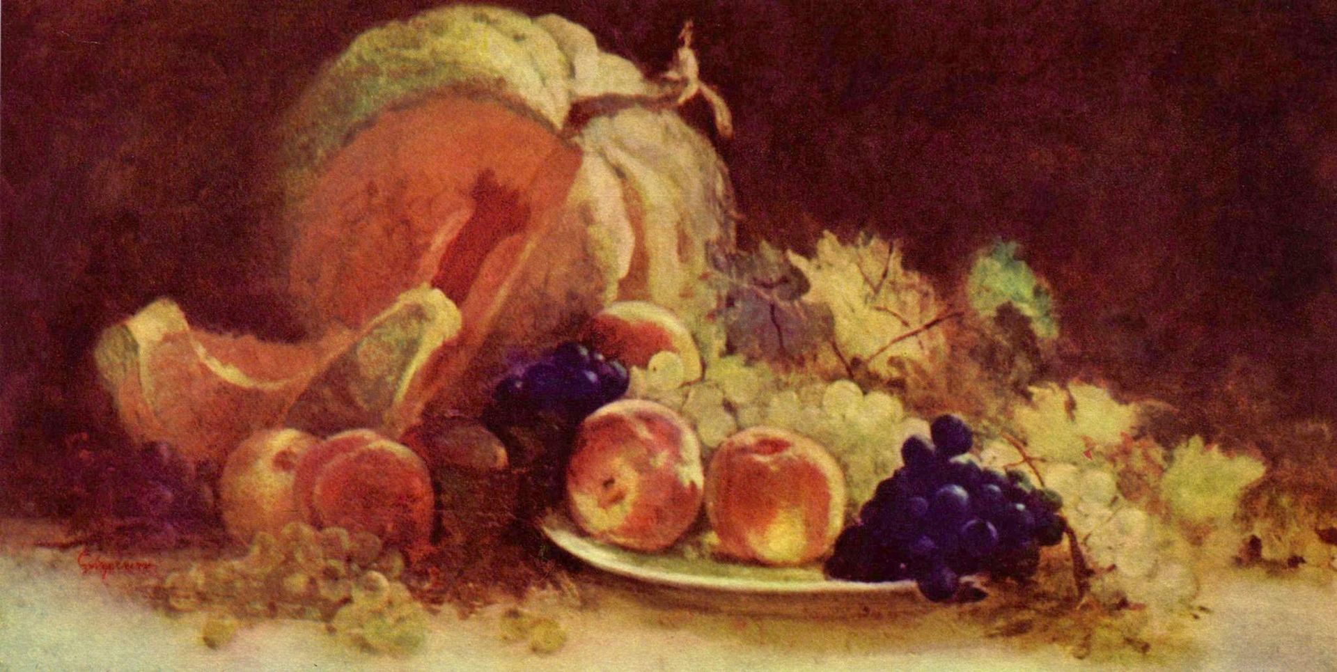 Still Life with Fruit by Nicolae Grigorescu