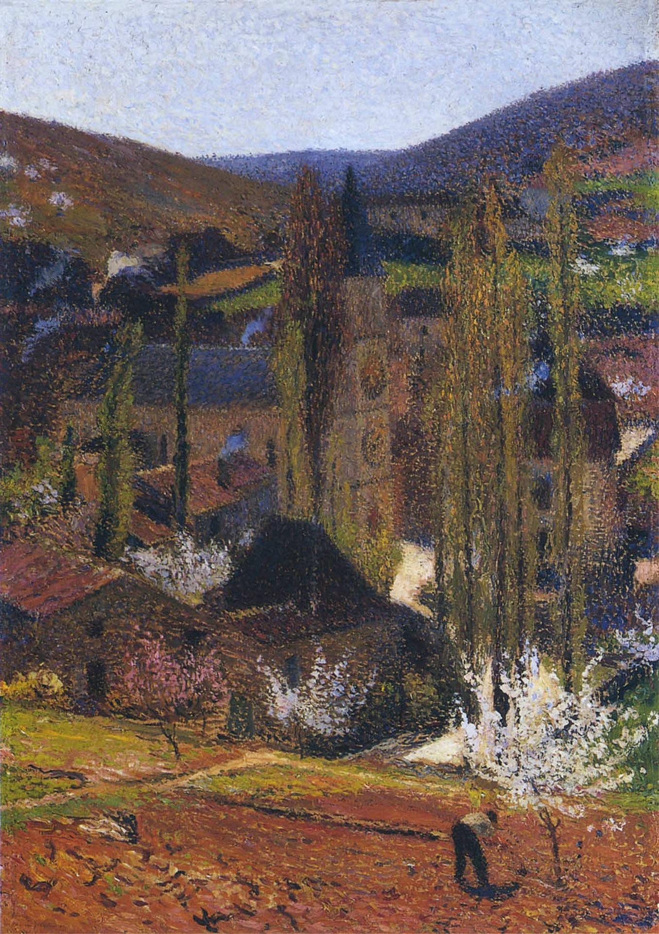 Labastide du Vert near Presbytere by Henri Martin