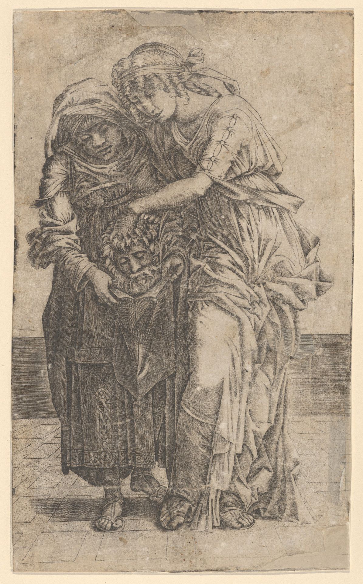 Judith with the head of Holofernes by Girolamo Mocetto