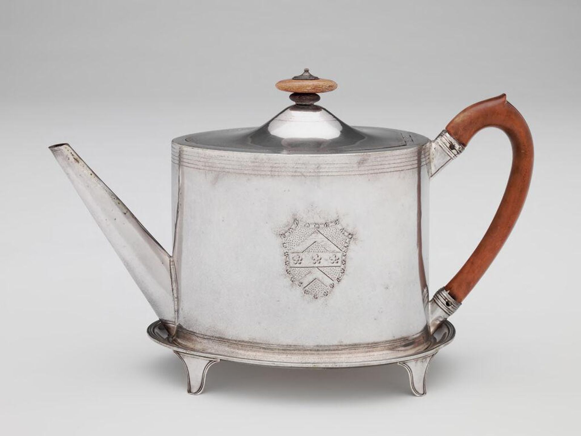 Teapot and Stand by Henry Chawner