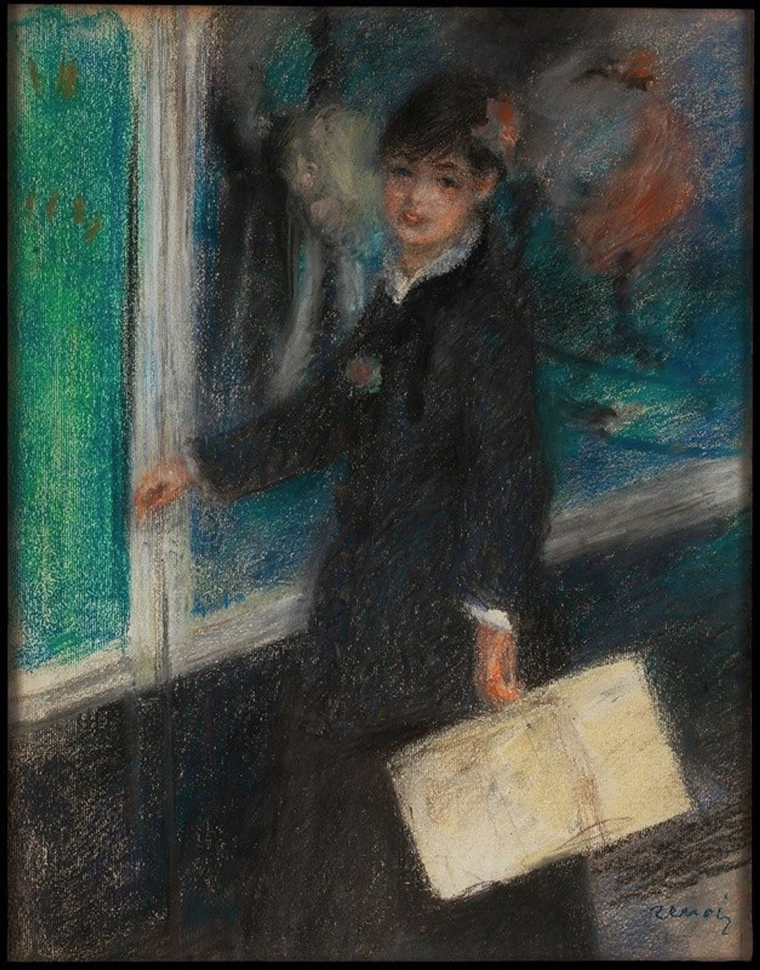 The Milliner by Pierre-Auguste Renoir