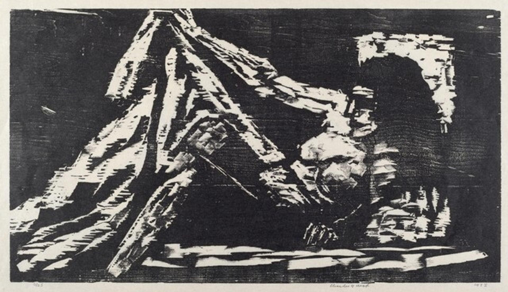 Girl in Bed by Charles Quest