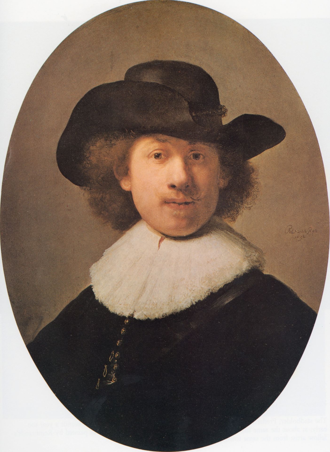 Self-portrait by Rembrandt van Rijn
