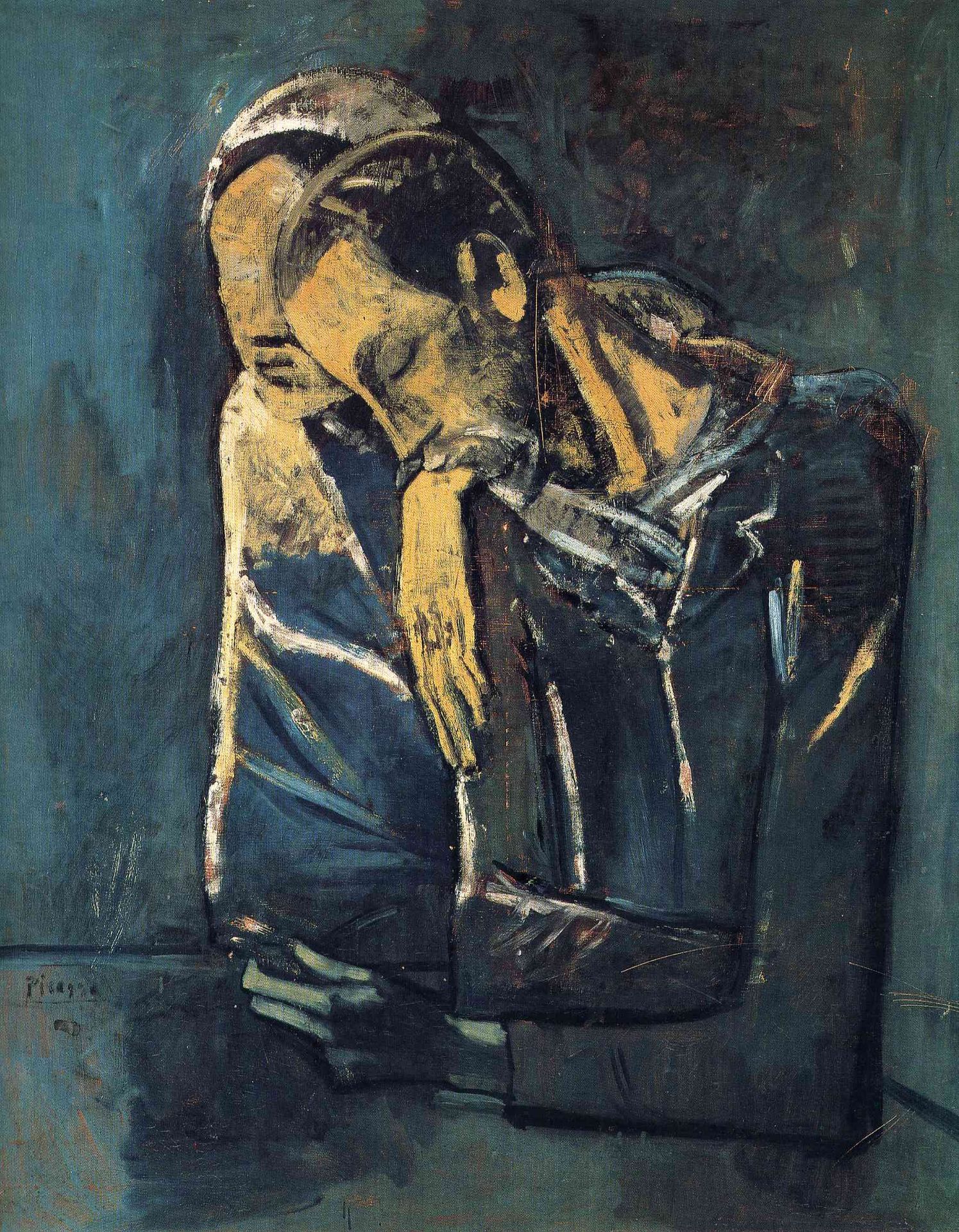 Two figures by Pablo Picasso