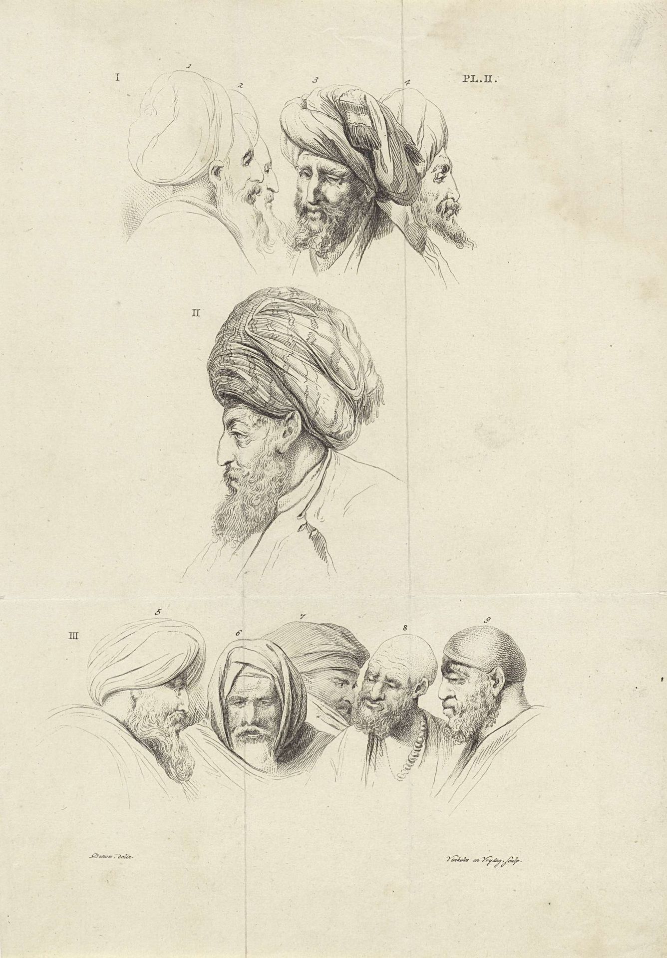 Egyptenaren A by Reinier Vinkeles
