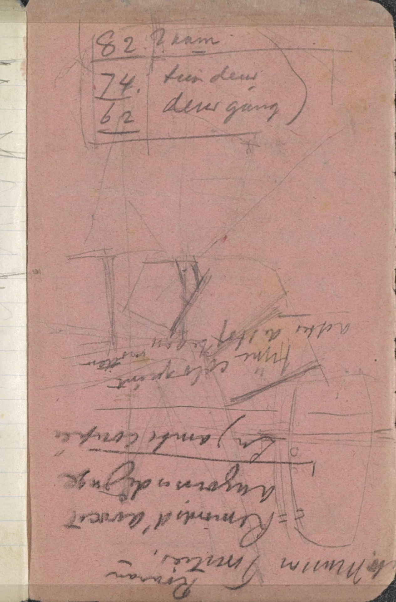 Studies en annotaties by George Hendrik Breitner