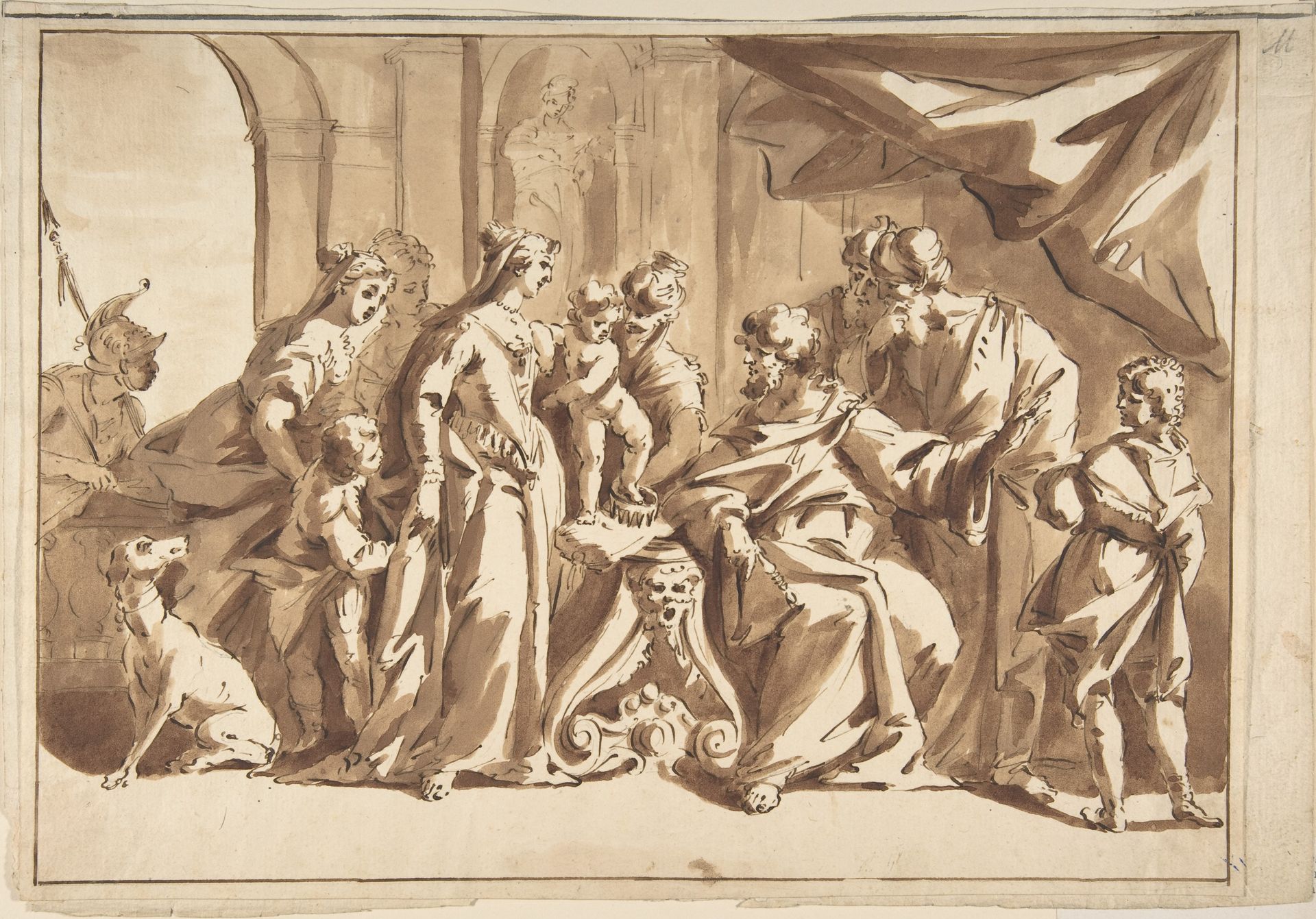 Moses Trampling on Pharaoh's Crown by Anonymous