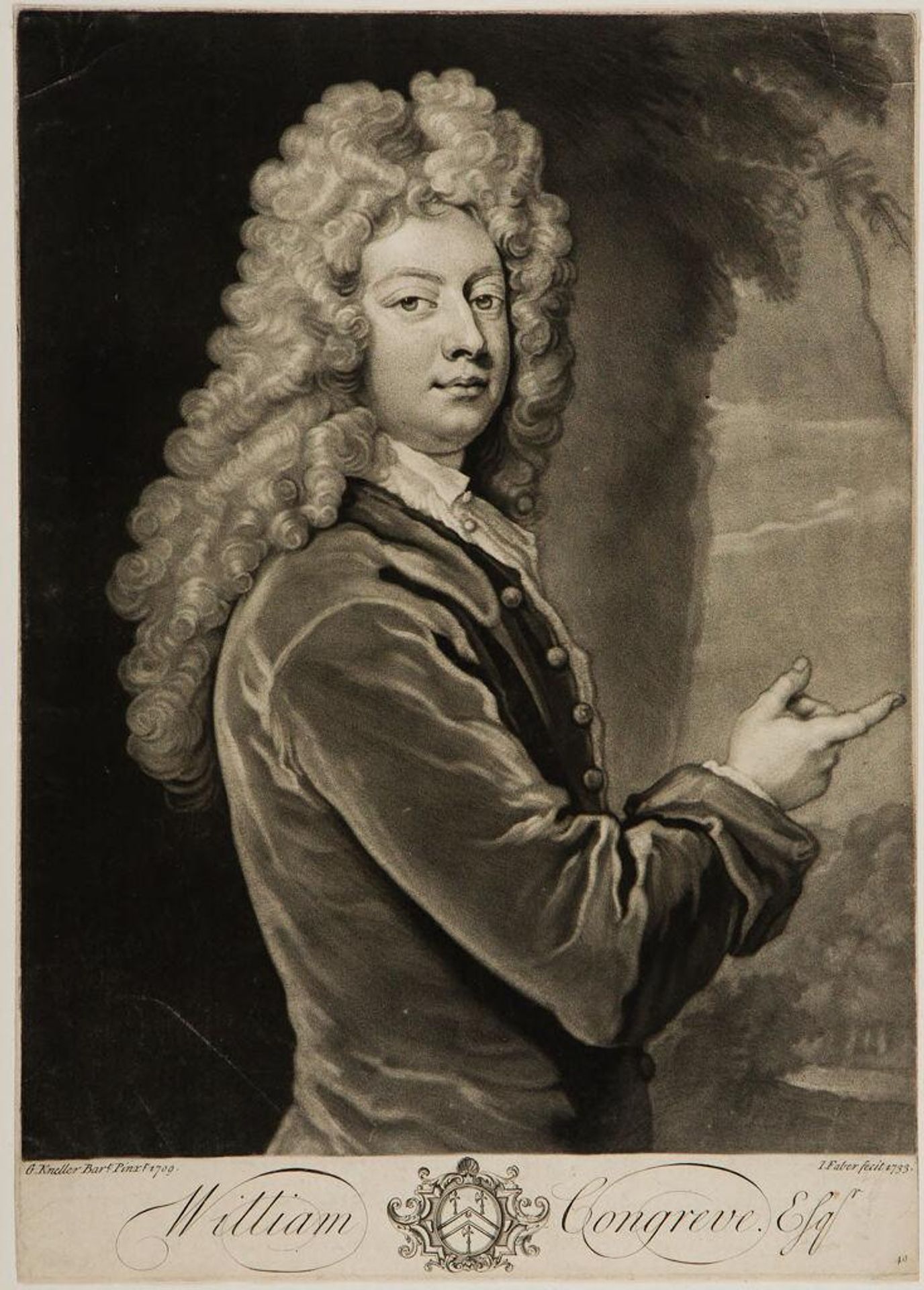 William Congreve by Jan Faber the Younger