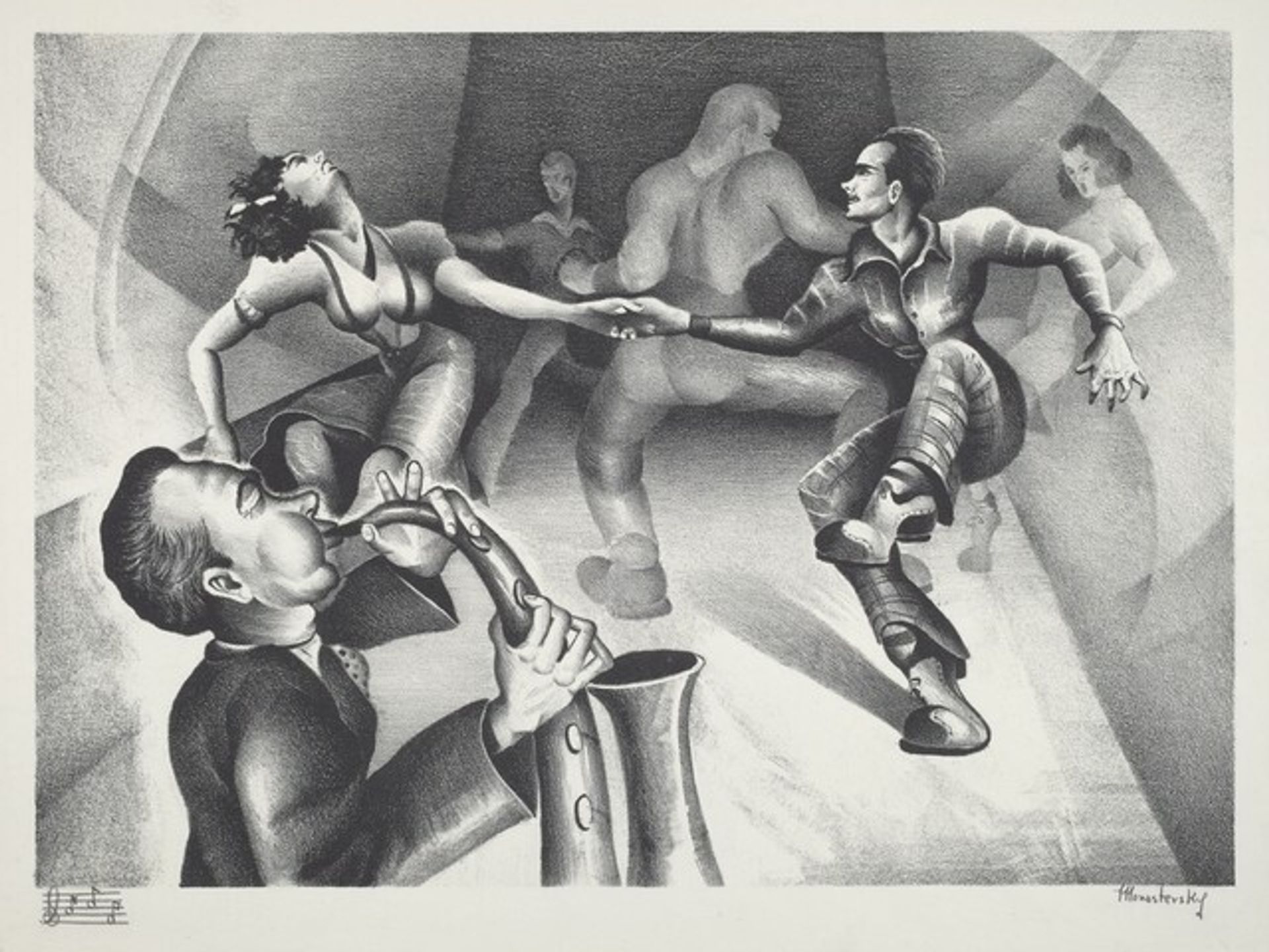 Dancers by Alex Monastersky