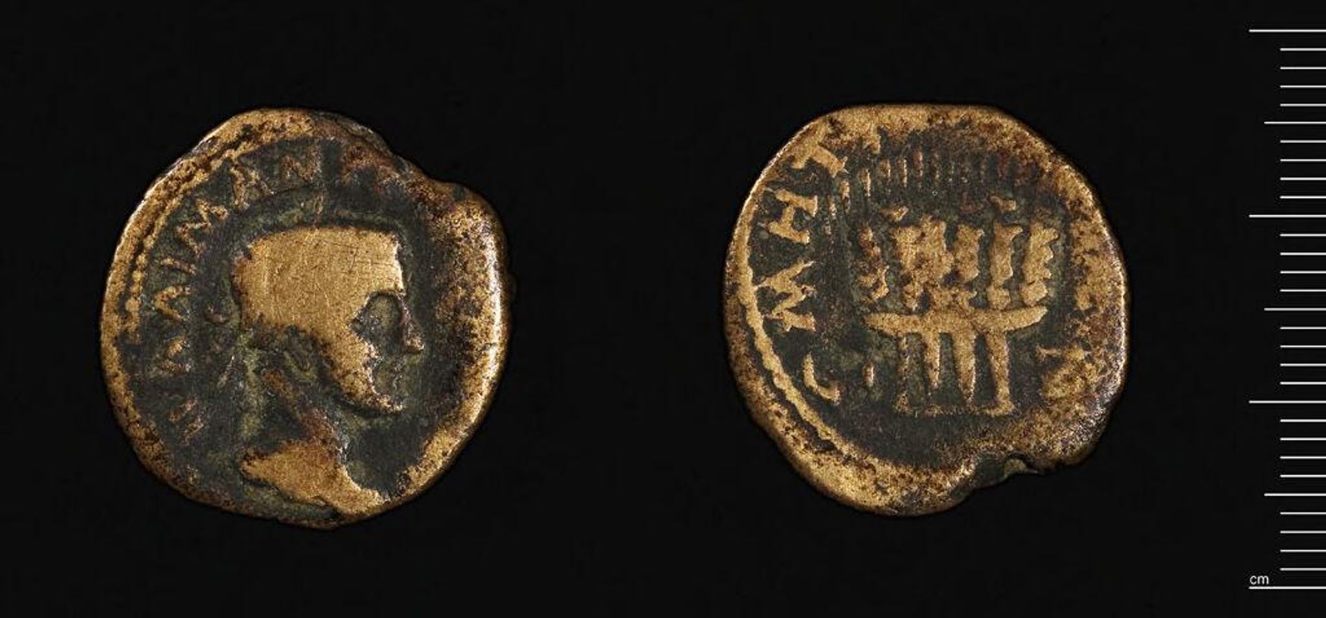 Coin (AE24) of Caesarea Mazaca under Gordian III by Gordian III
