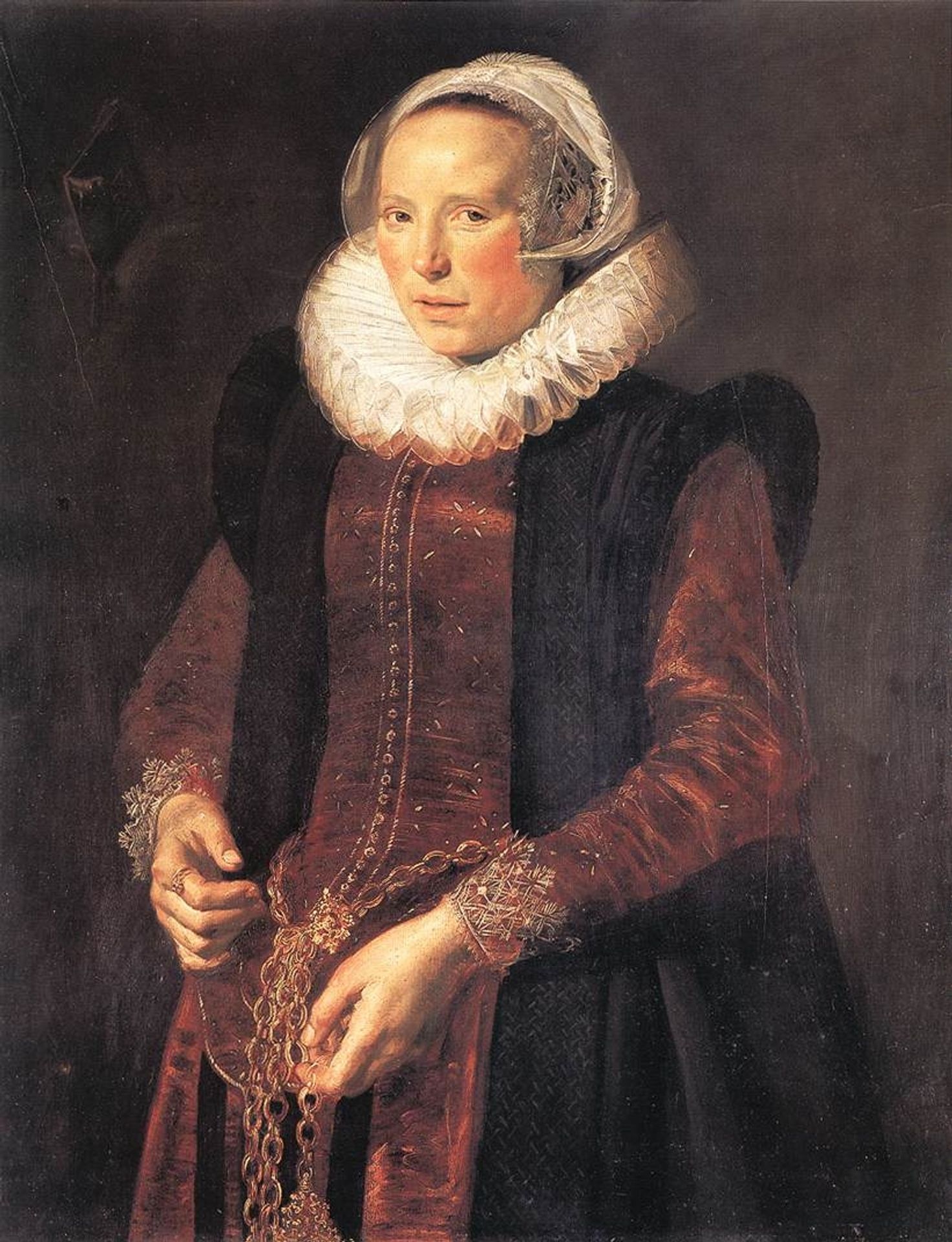 Portrait of a woman by Frans Hals