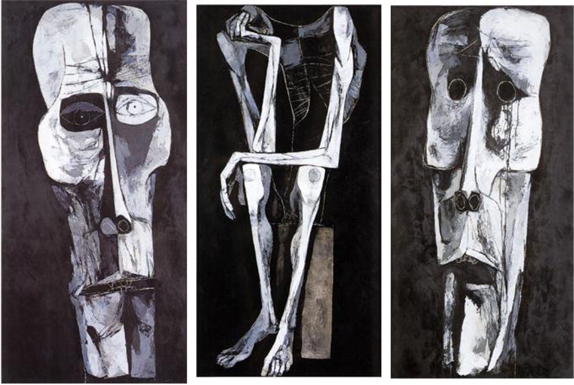 Waiting by Oswaldo Guayasamin