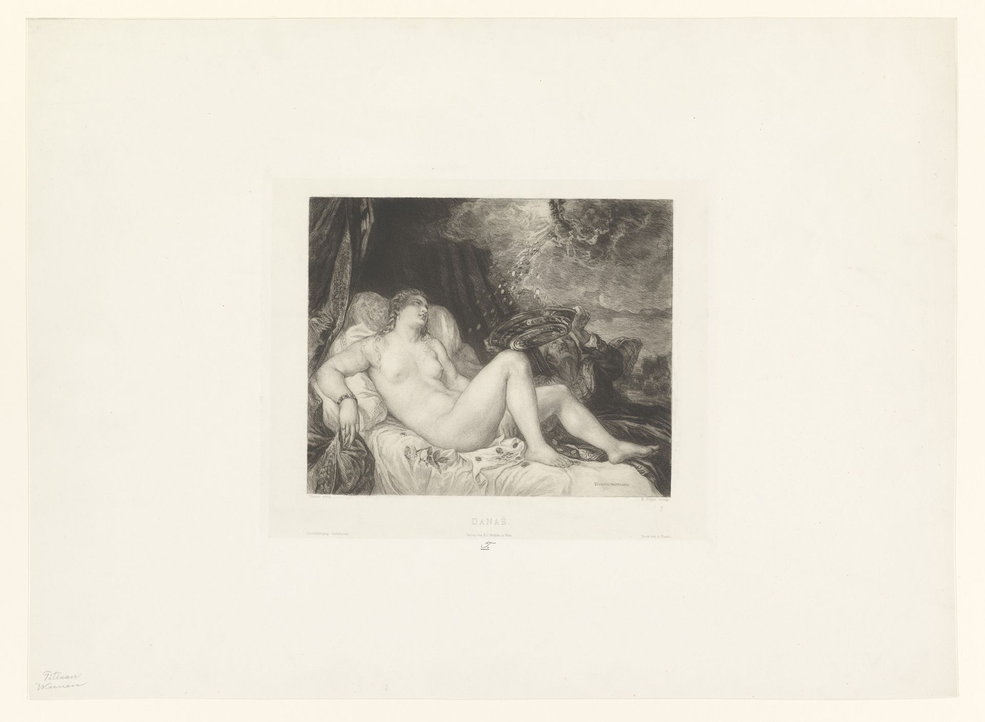 Jupiter en Danaë by William Unger