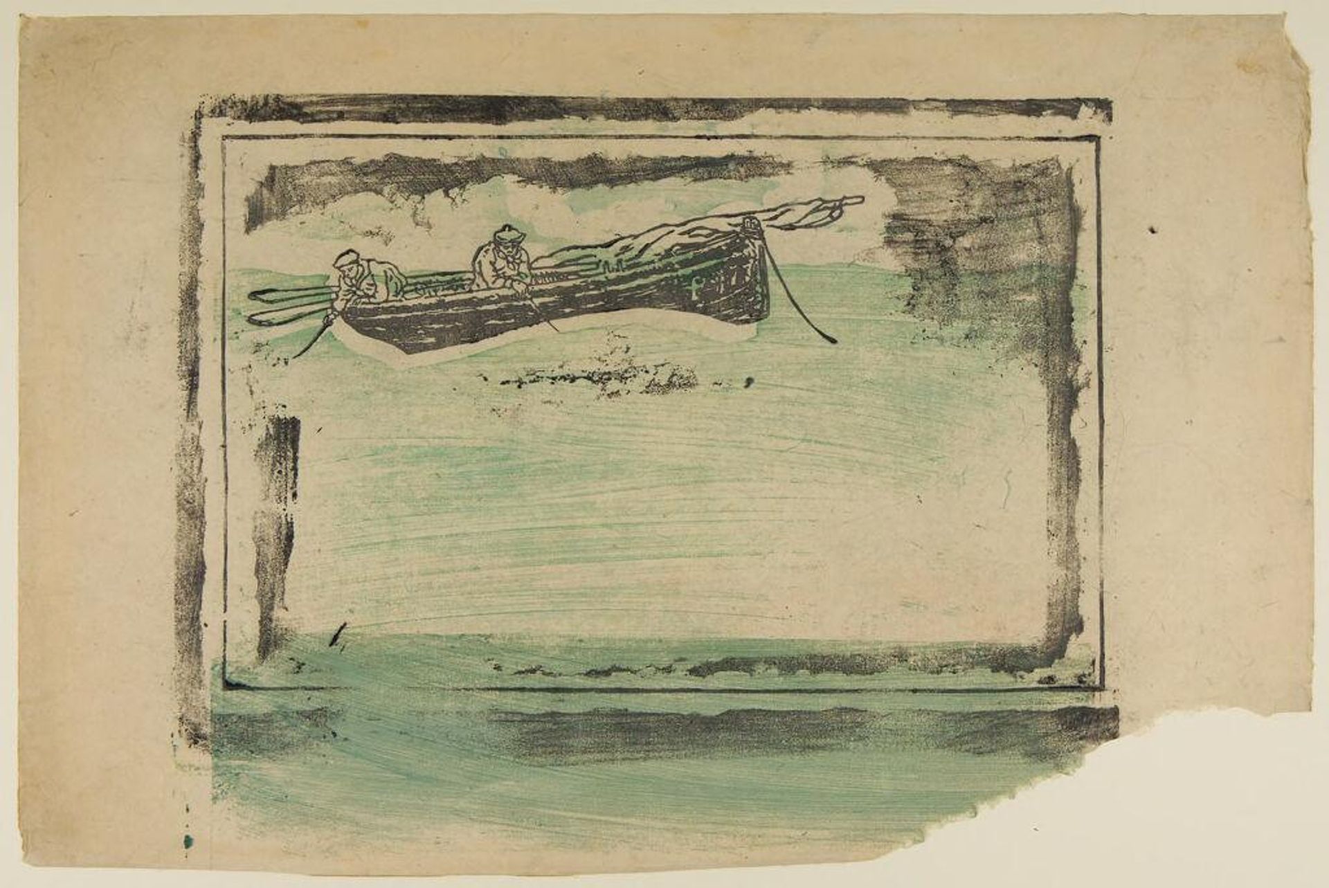 Fishermen by Henri Rivière