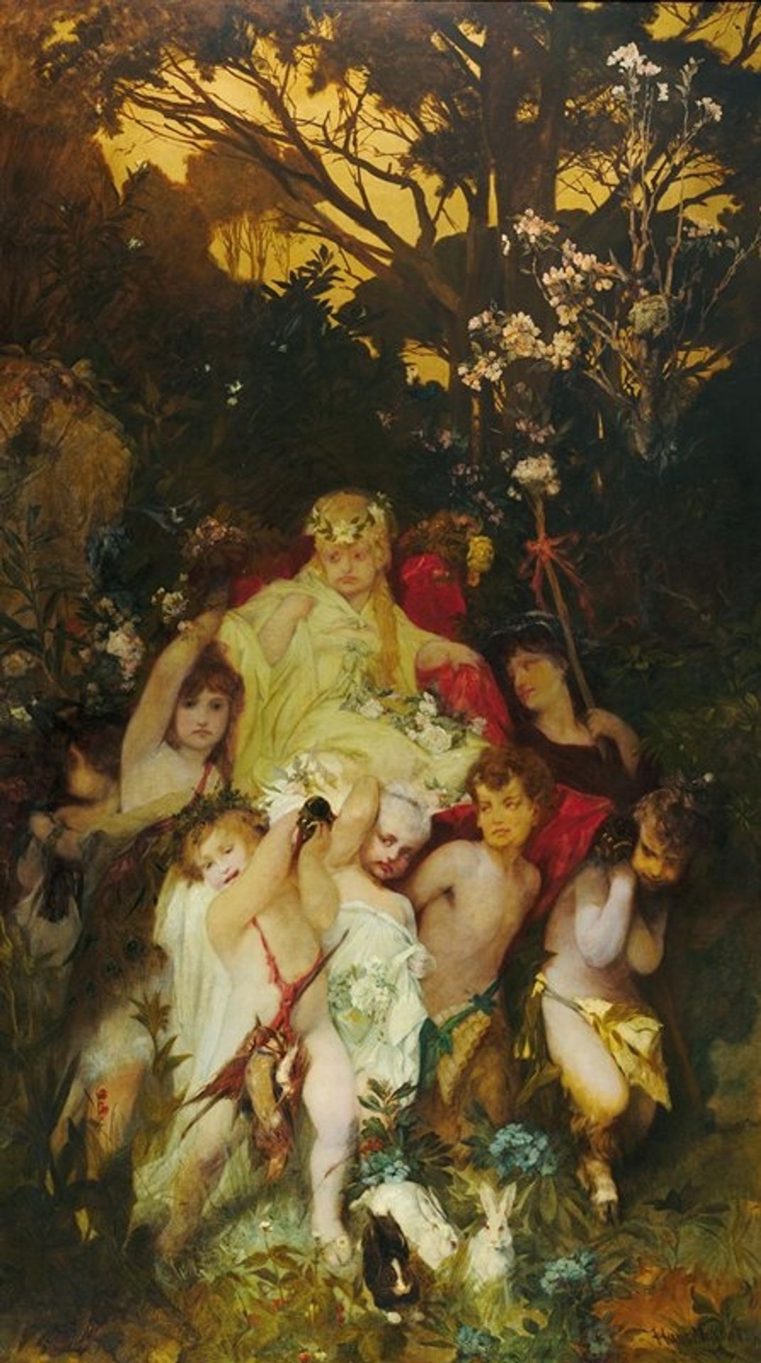 Modern Amoretti by Hans Makart