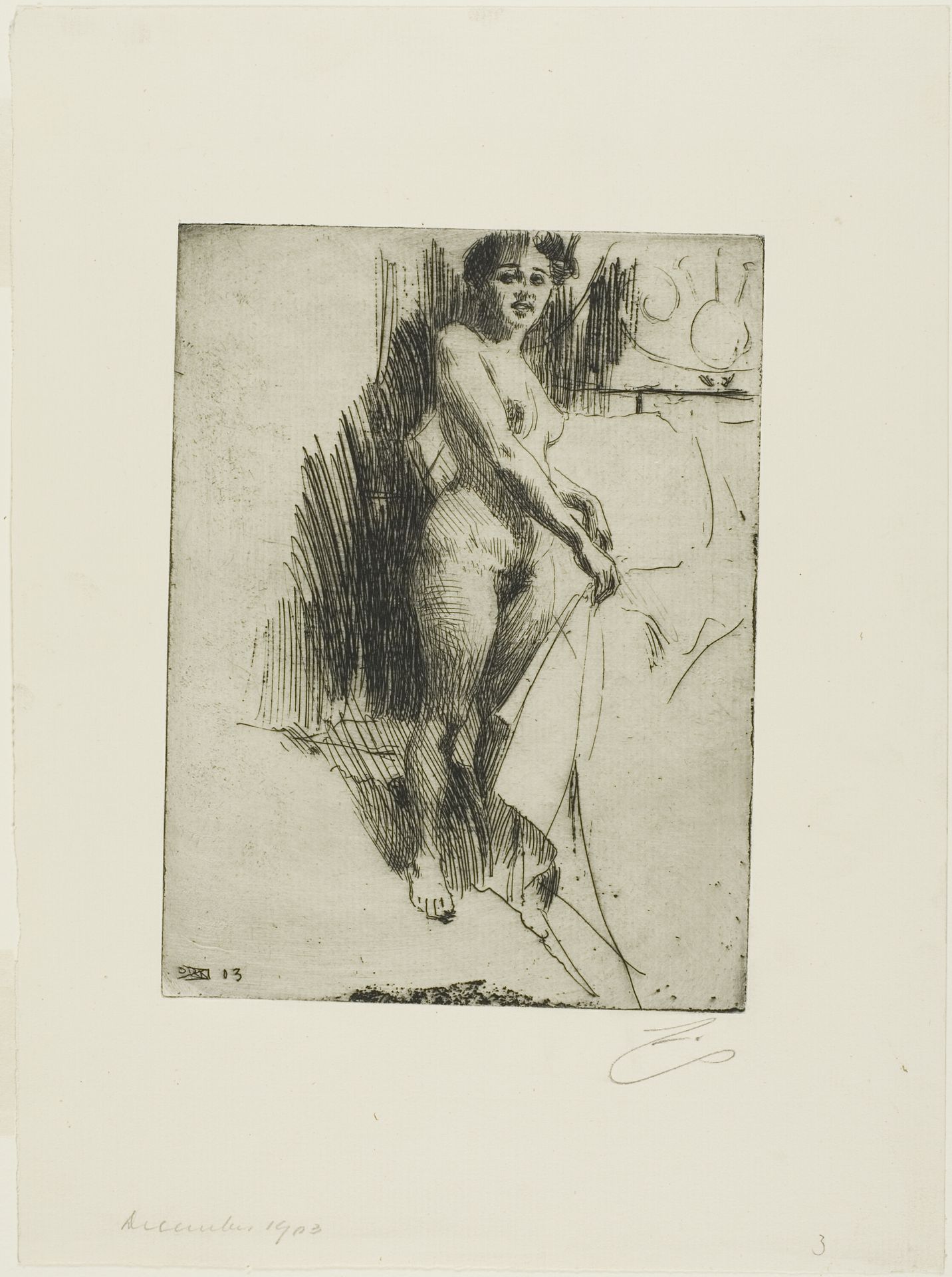 Nanette by Anders Zorn