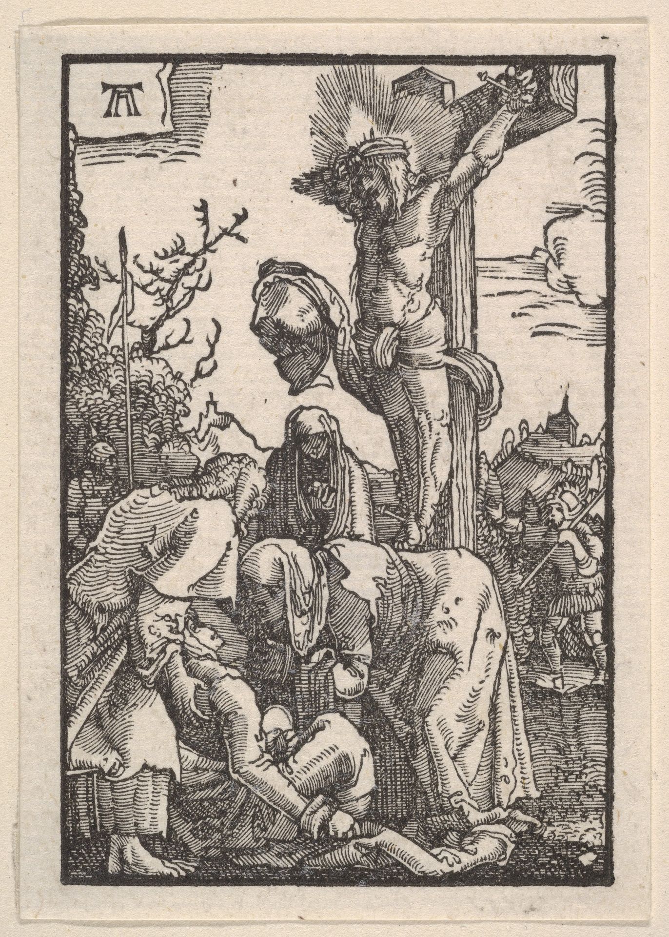 The Crucifixion, from The Fall and Salvation of Mankind Through the Life and Passion of Christ by Albrecht Altdorfer