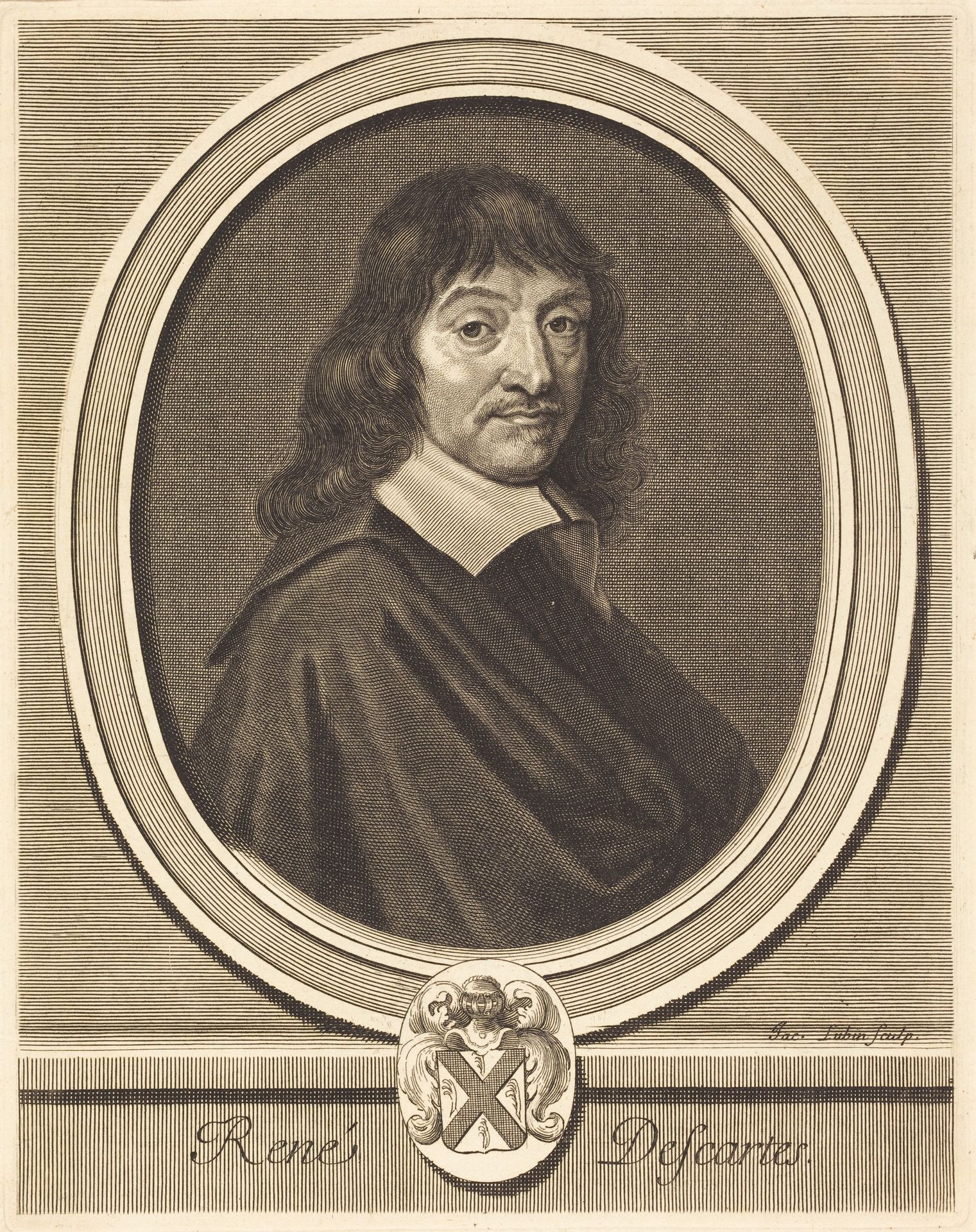 René Descartes by Jacques Lubin