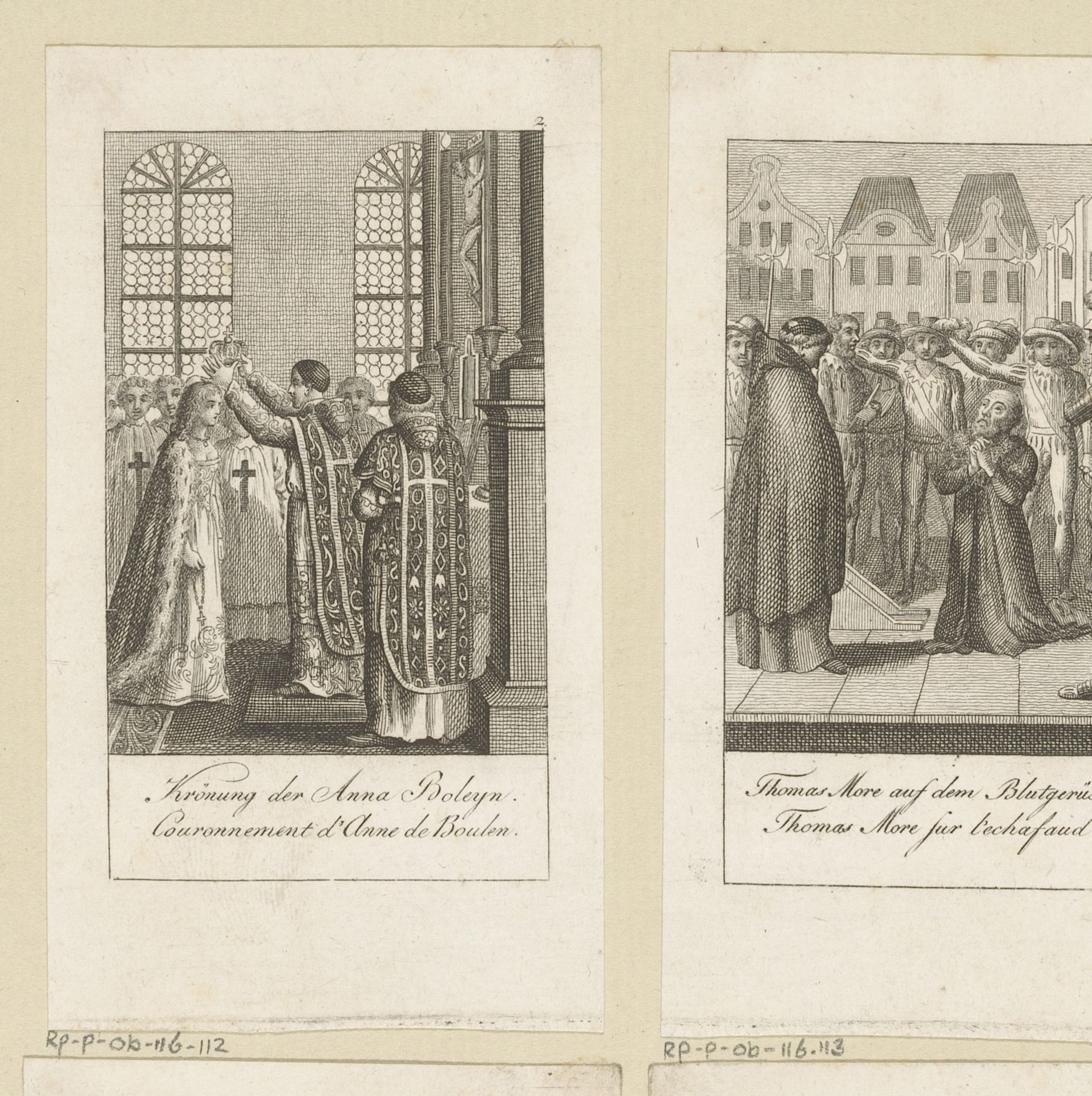 Voorstelling uit de geschiedenis van Hendrik VIII by Christian Gottlieb Geyser