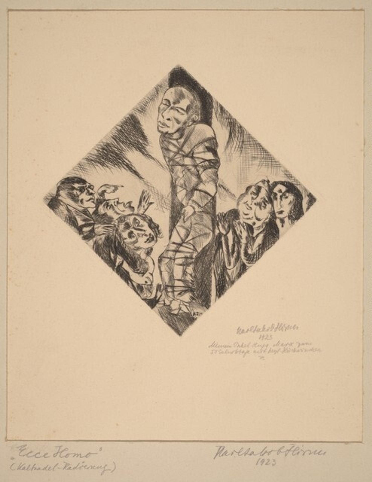 Verspottung by Karl Jacob Hirsch