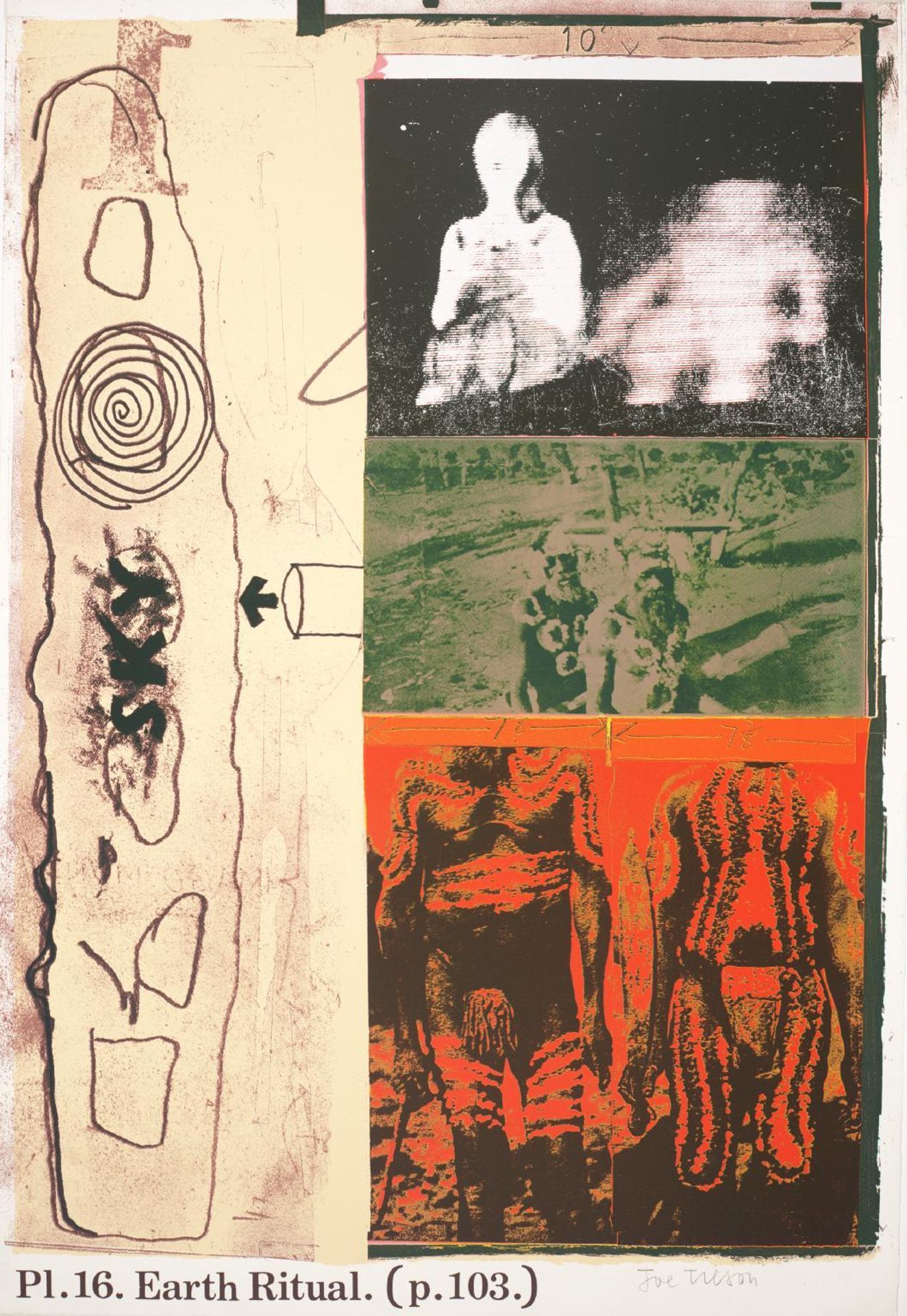 Earth Ritual by  Joe Tilson