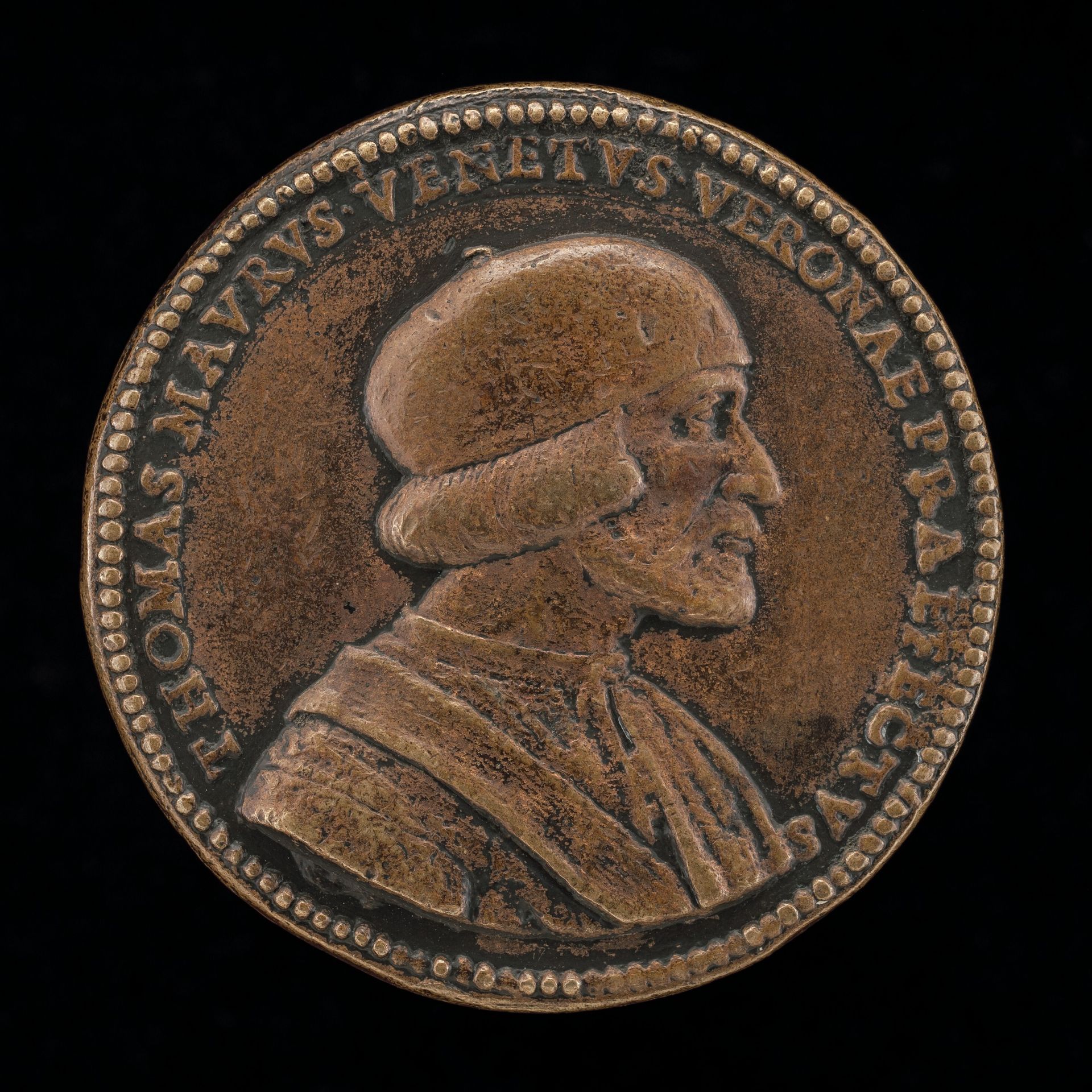 Tommaso Moro, Captain of Verona 1527 [obverse] by Giovanni Maria Pomedelli
