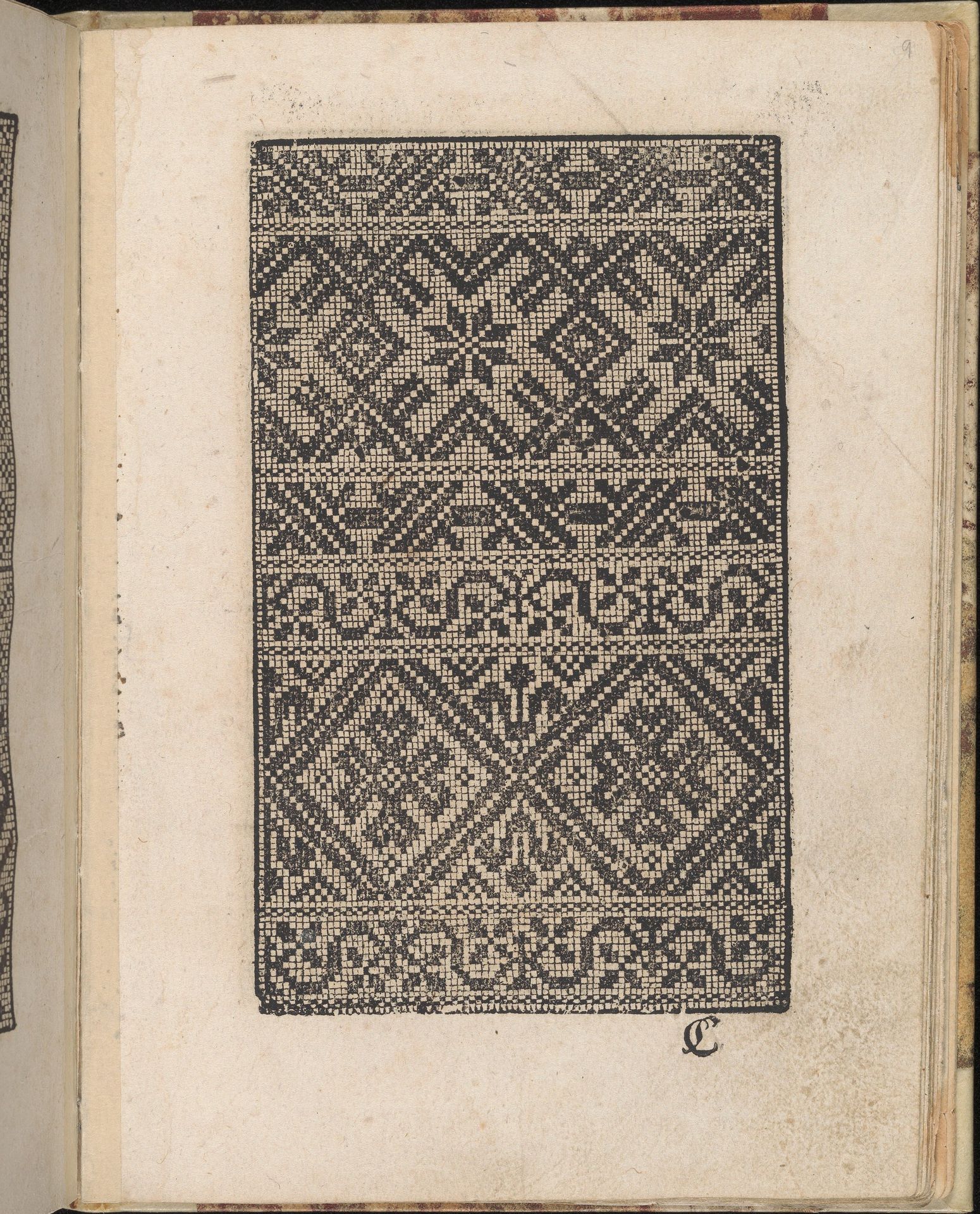 Ein new getruckt model Büchli...Page 9, recto by Johann Schönsperger the Younger