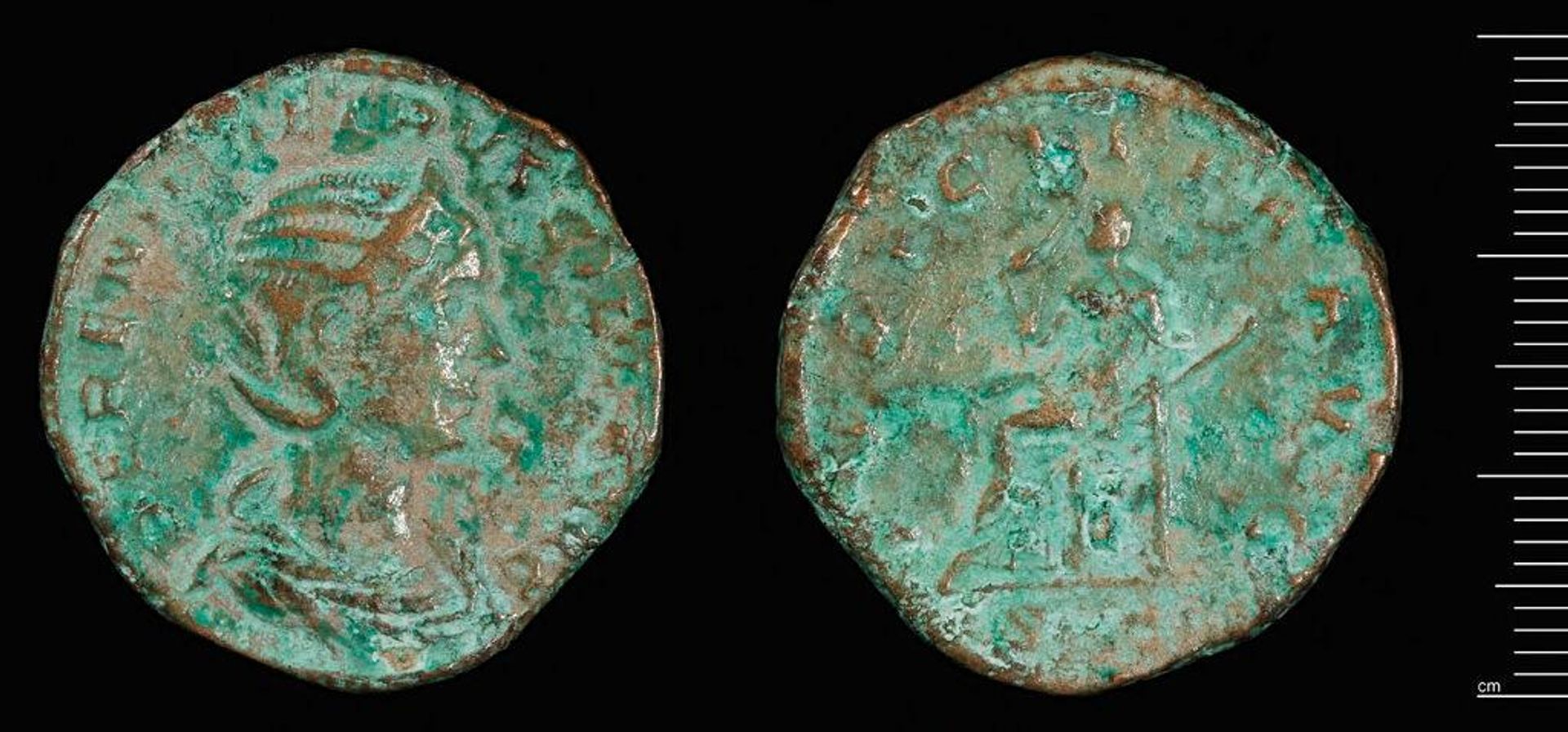 Coin of Herennia Etruscilla by Etruscilla