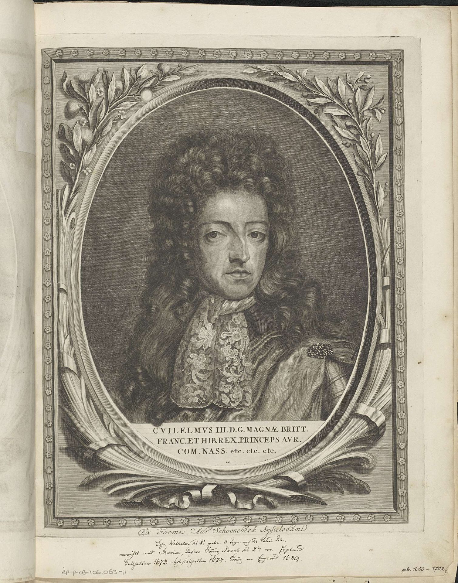 Portret van Willem III, prins van Oranje by Anonymous