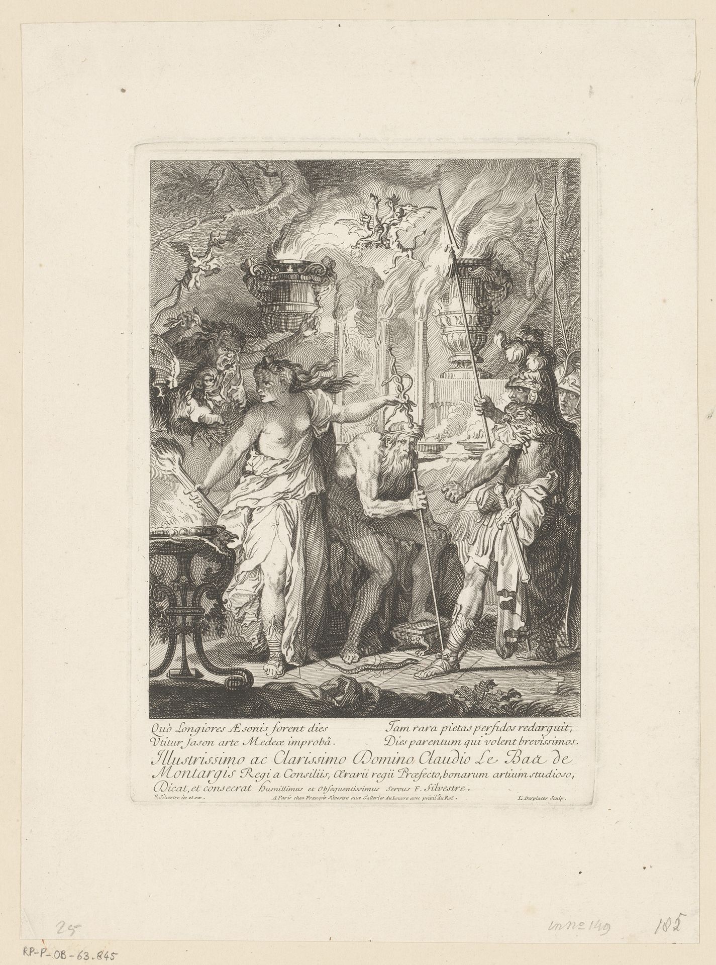 Medea de tovenares by Louis Desplaces