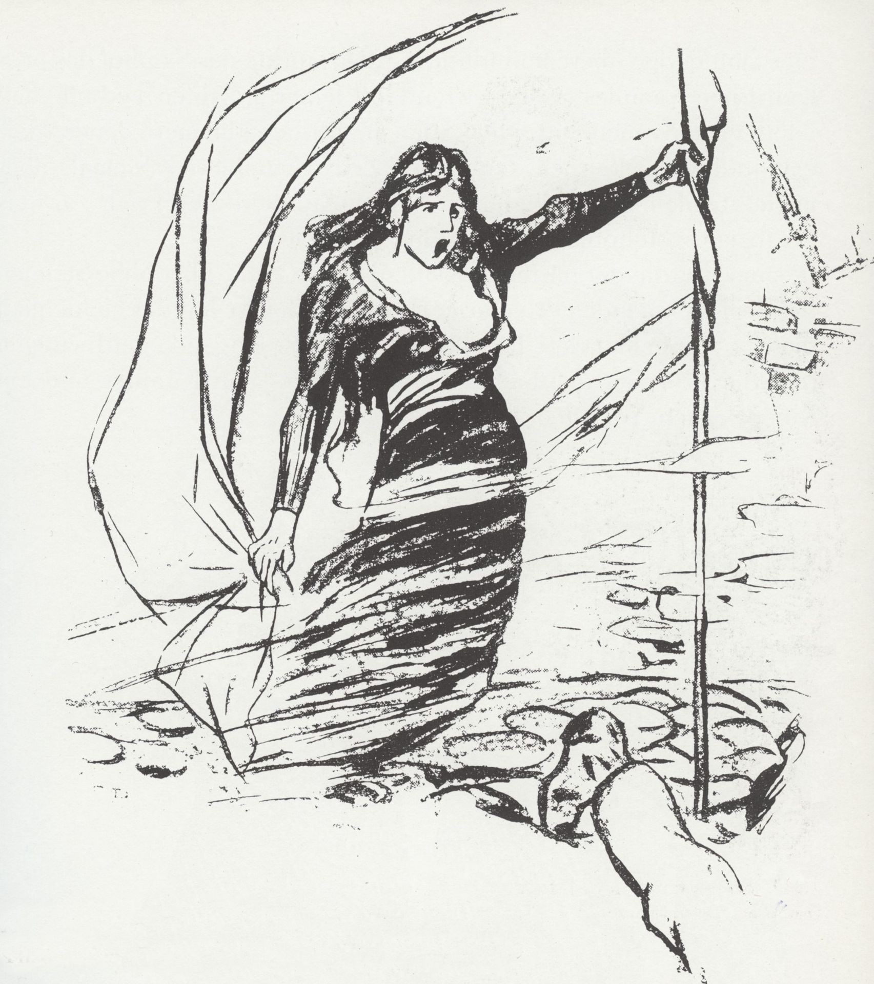 Mai 1871 by Théophile Alexandre Steinlen