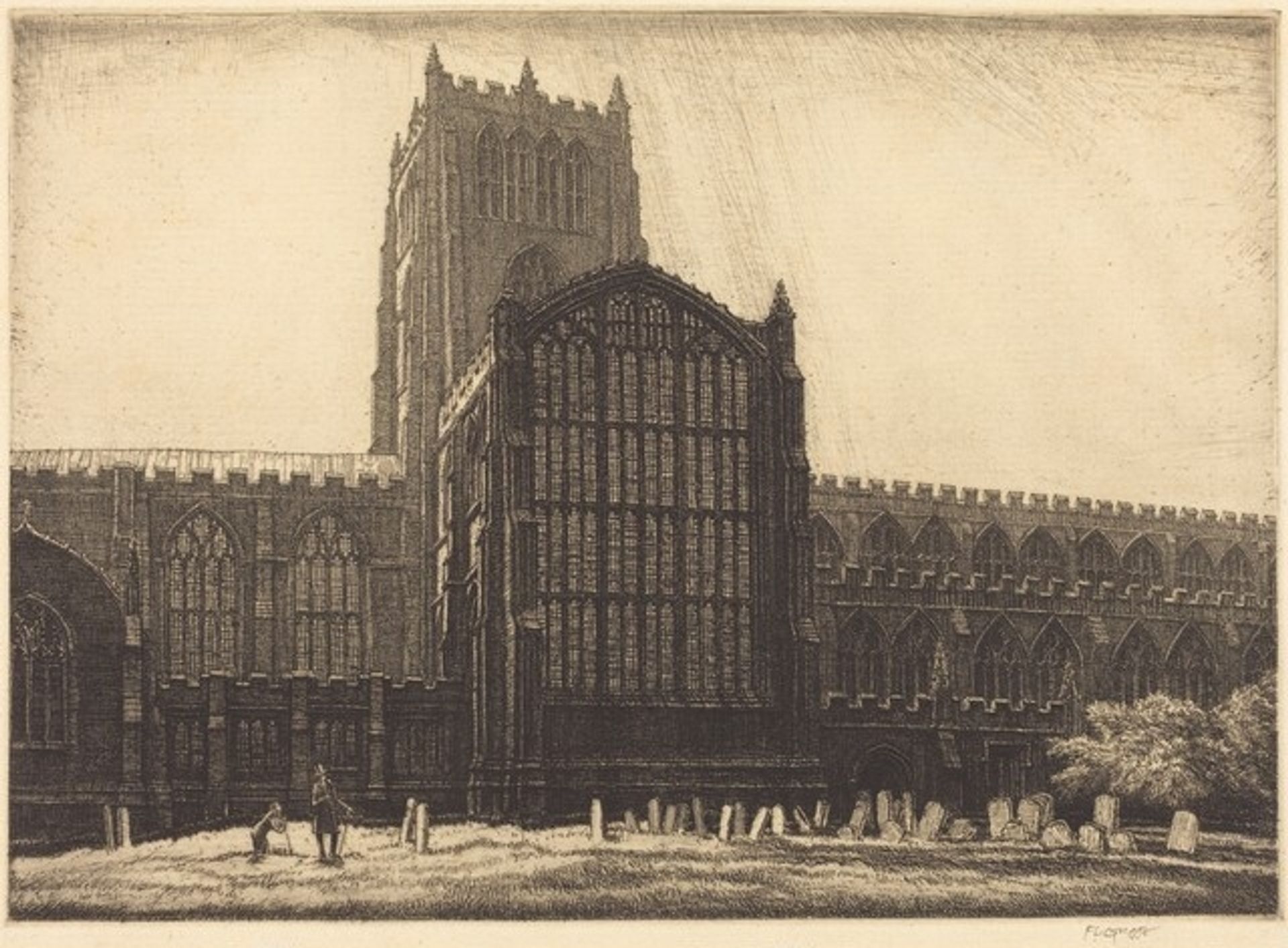 St. Mary's, Nottingham by F. L. Griggs