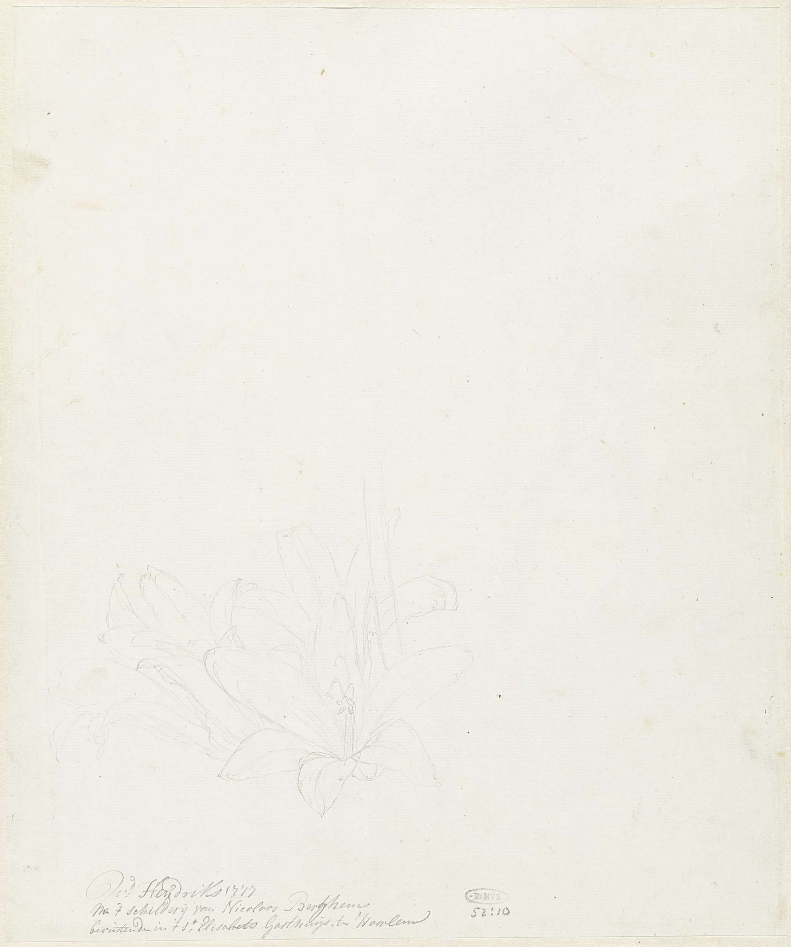 Bloemstudie by Wybrand Hendriks