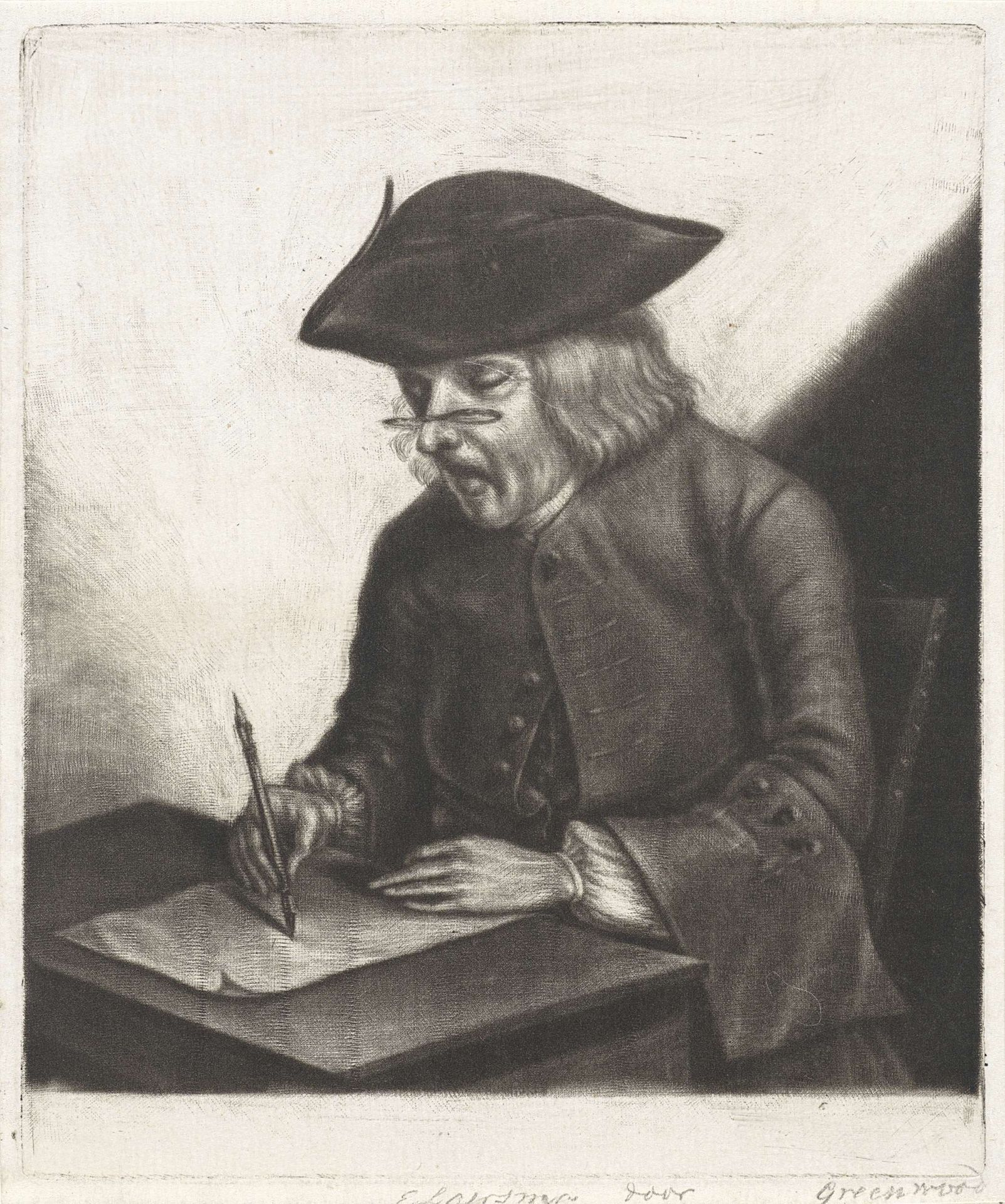 Portret van Michiel Elgersma by John Greenwood