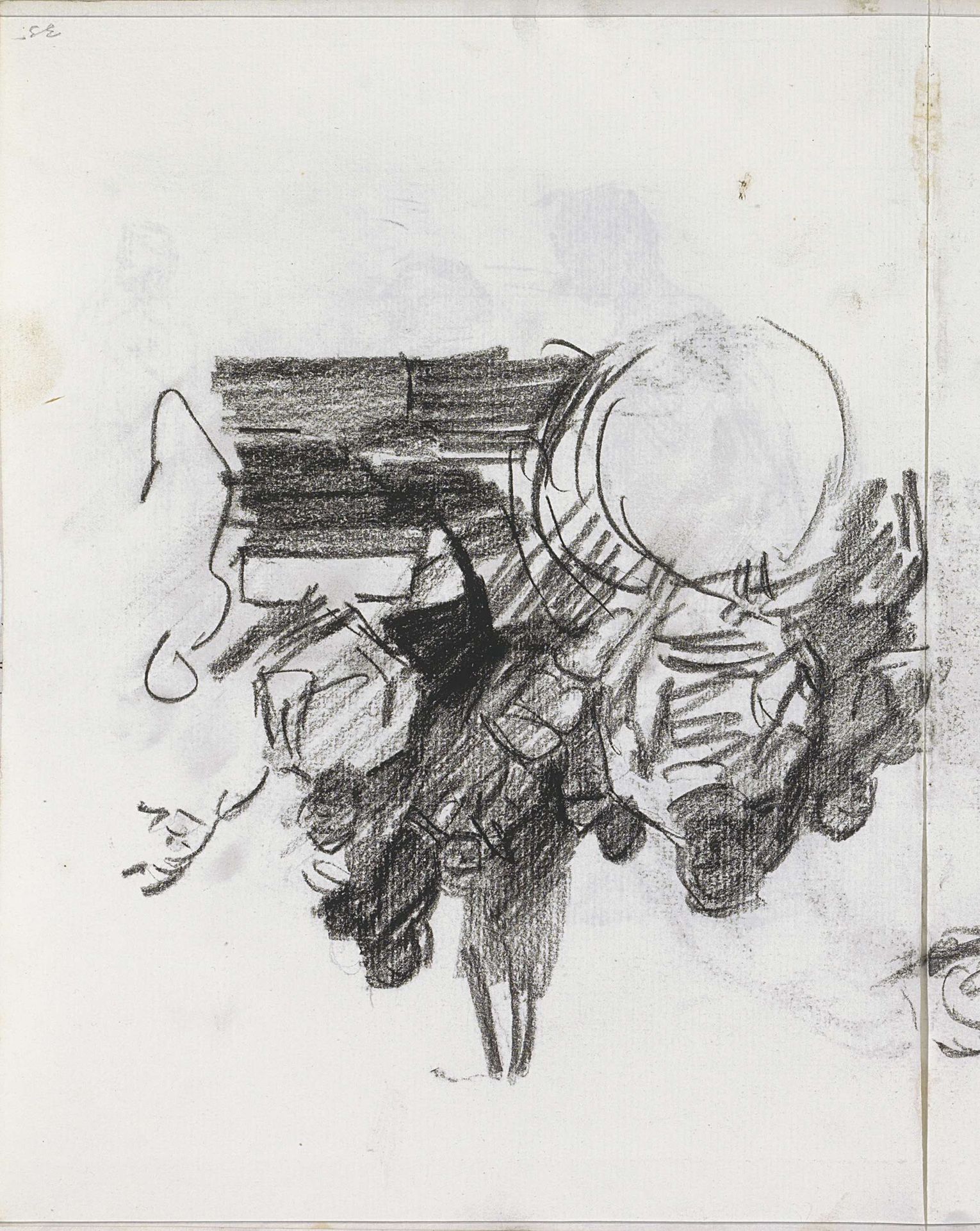 Groep zittende muzikanten by Isaac Israels