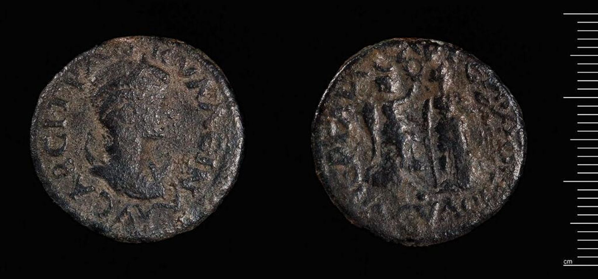 Coin of Perge under Tranquillina by Tranquillina