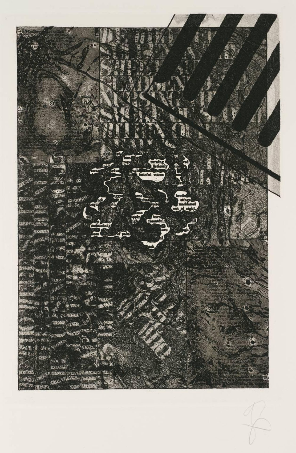 Canto VII: [no title] by  Esq Tom Phillips