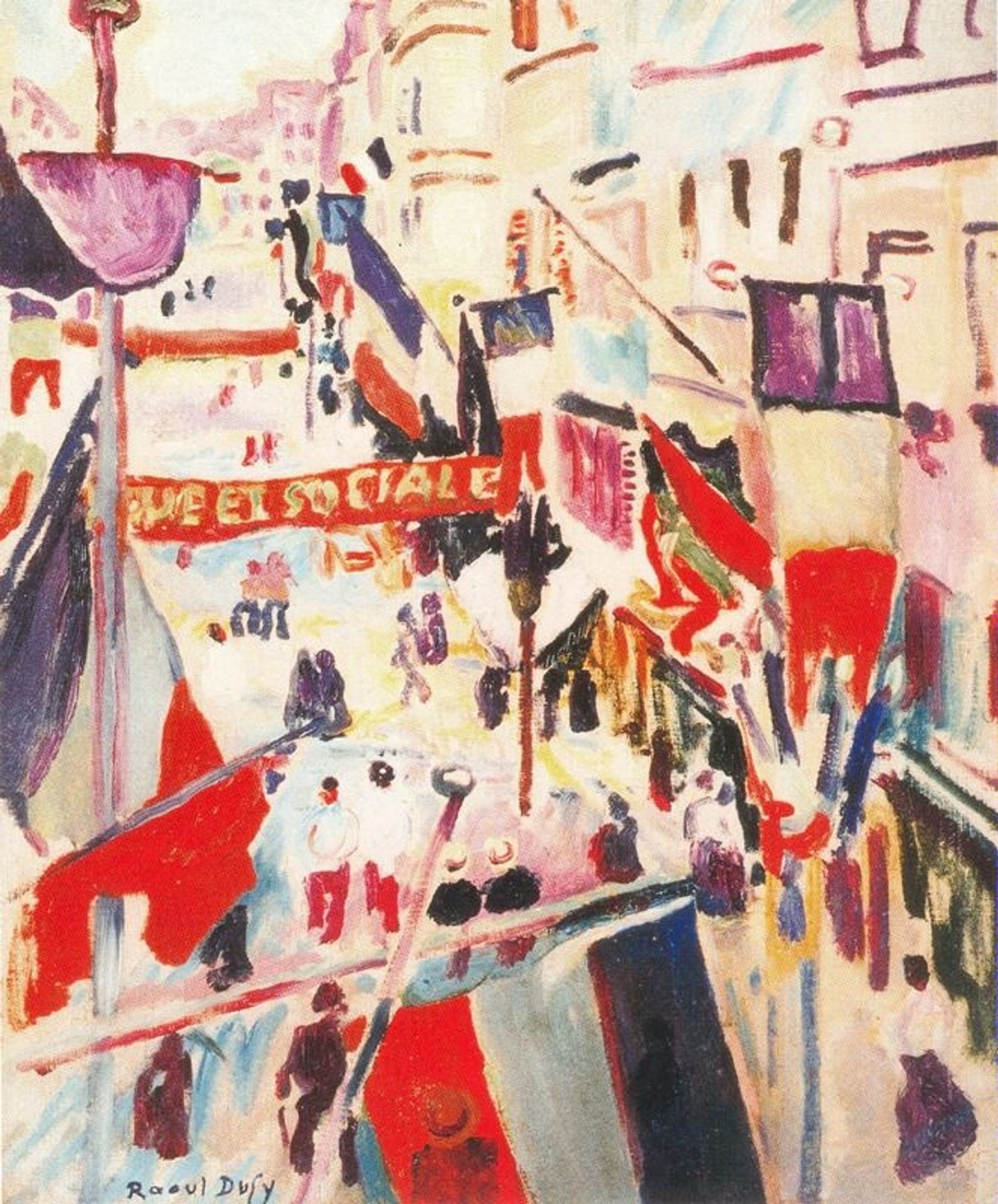 4th of July by Raoul Dufy