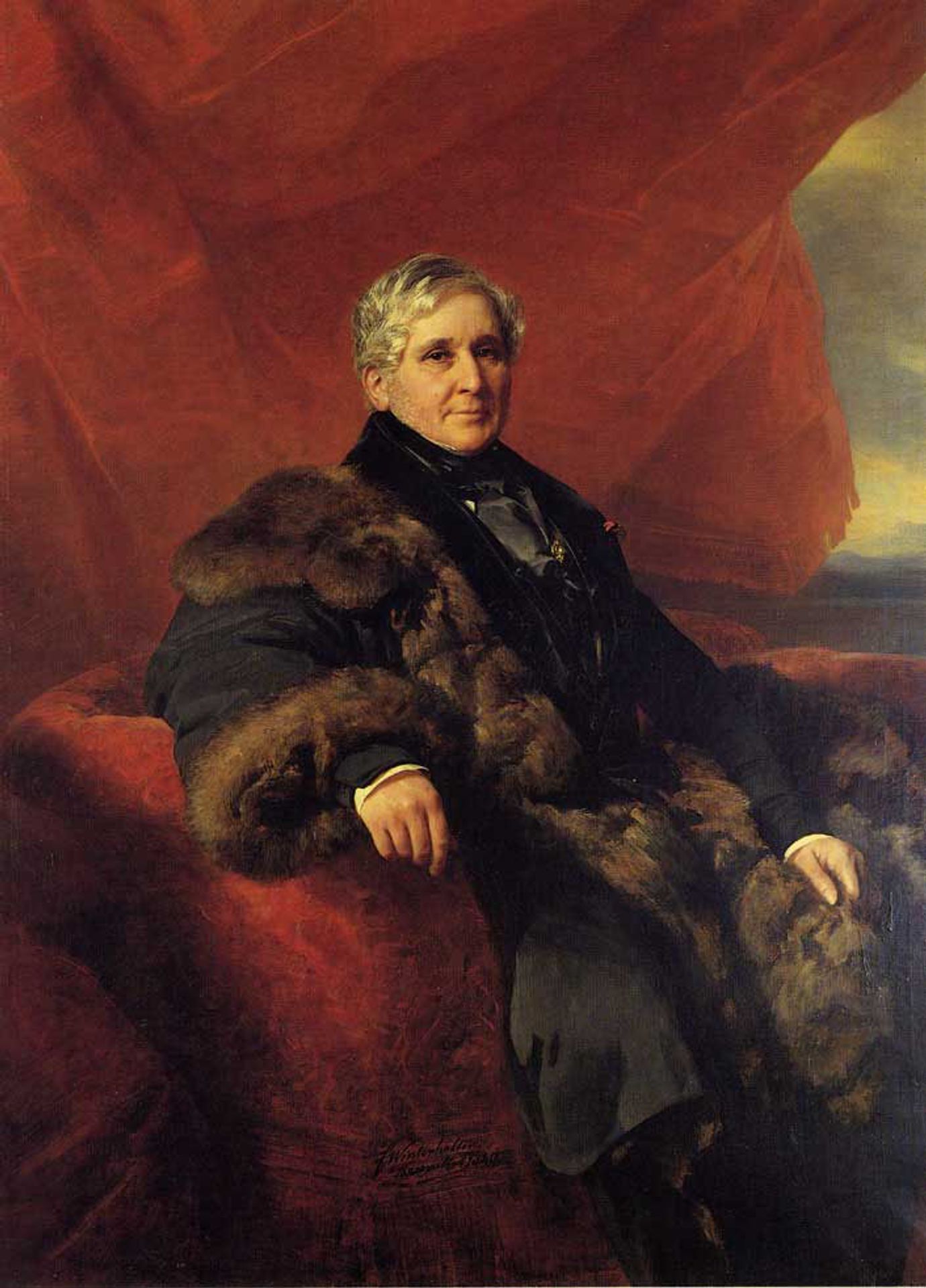 Charles Jerome, Comte Pozzo di Borgo by Franz Xaver Winterhalter