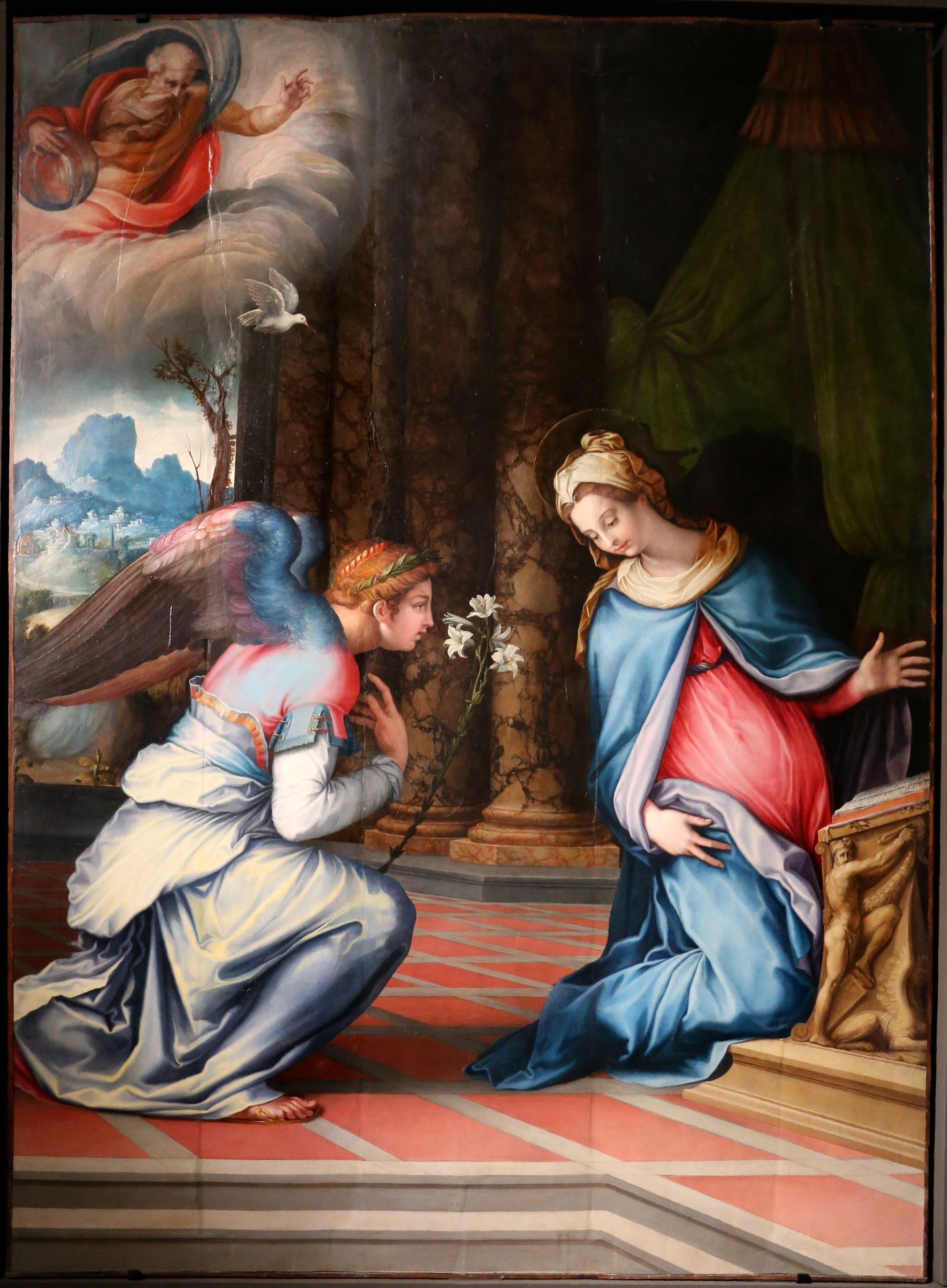 Annunciation by Francesco de' Rossi (Francesco Salviati), "Cecchino"