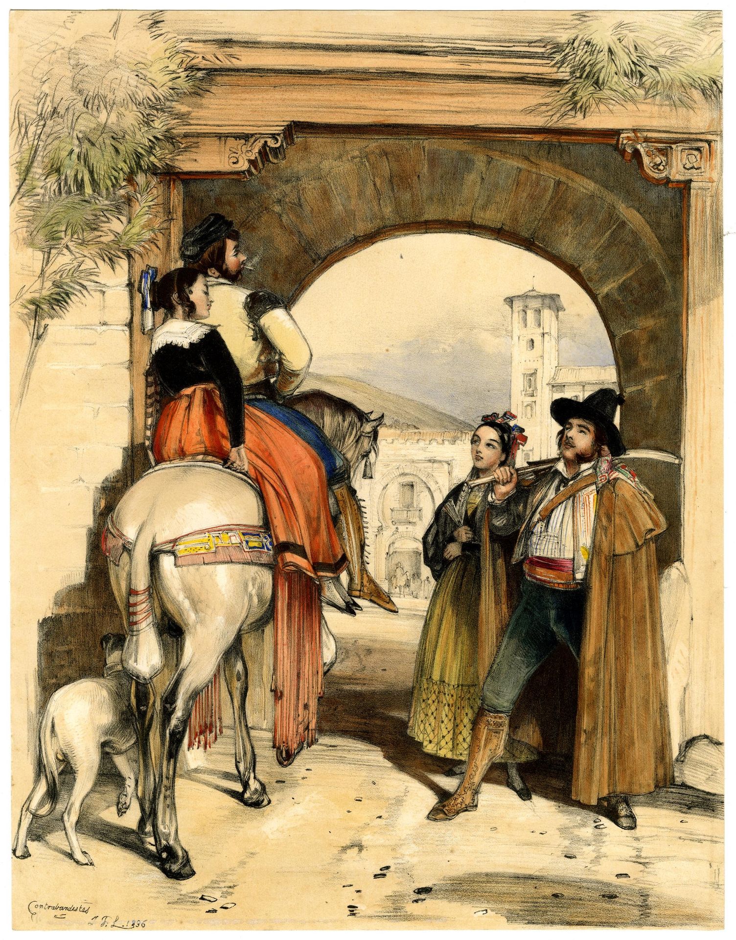 Contrabandistas by John Frederick Lewis