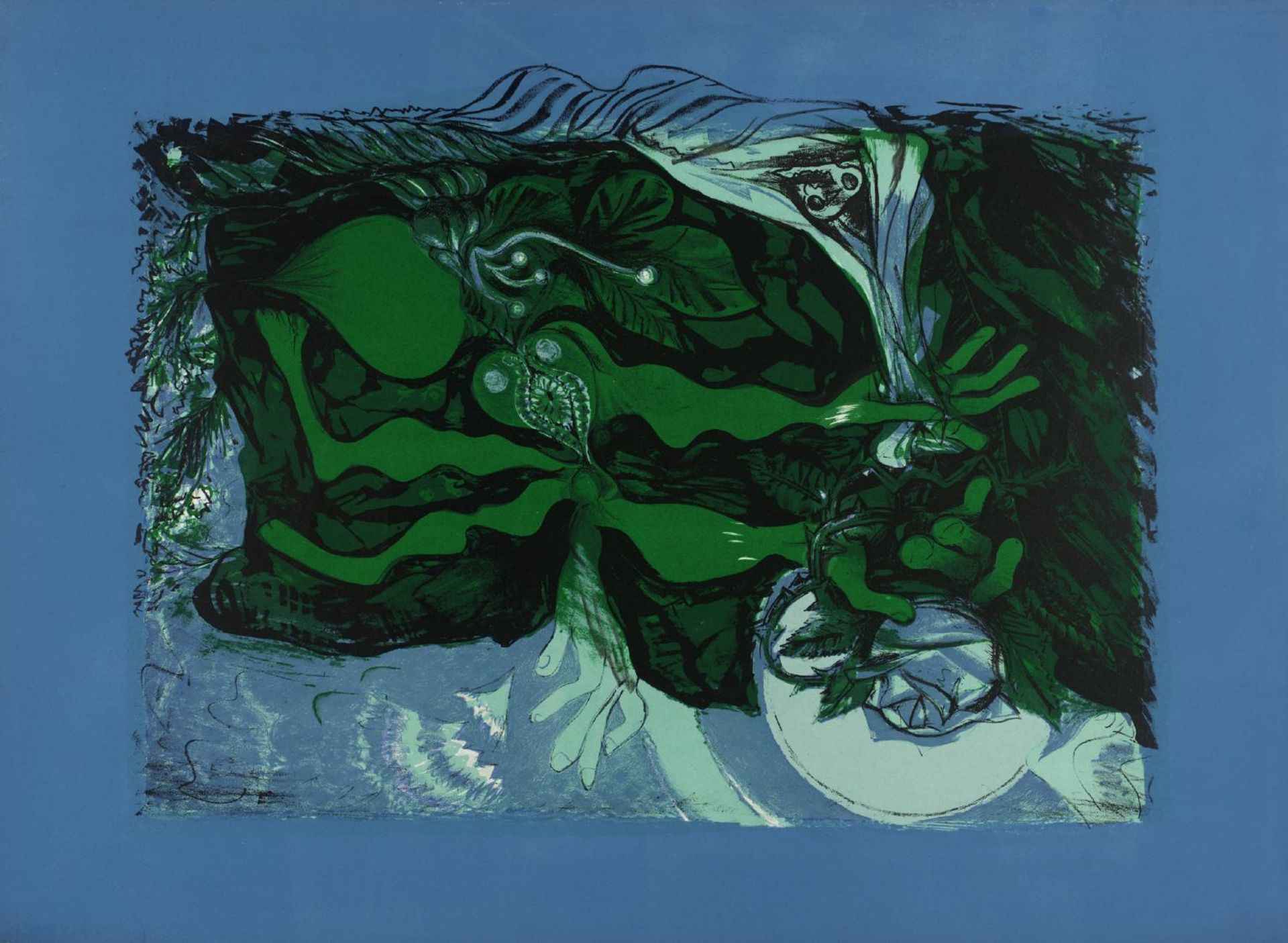 The force that through the green fuse drives the flower by Ceri Richards
