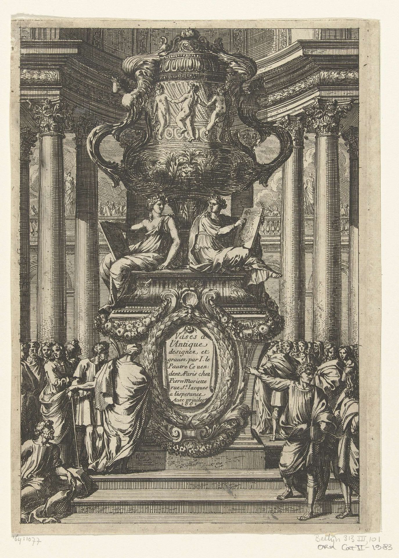 Titelblad: Vases à l'Antique by Jean Lepautre