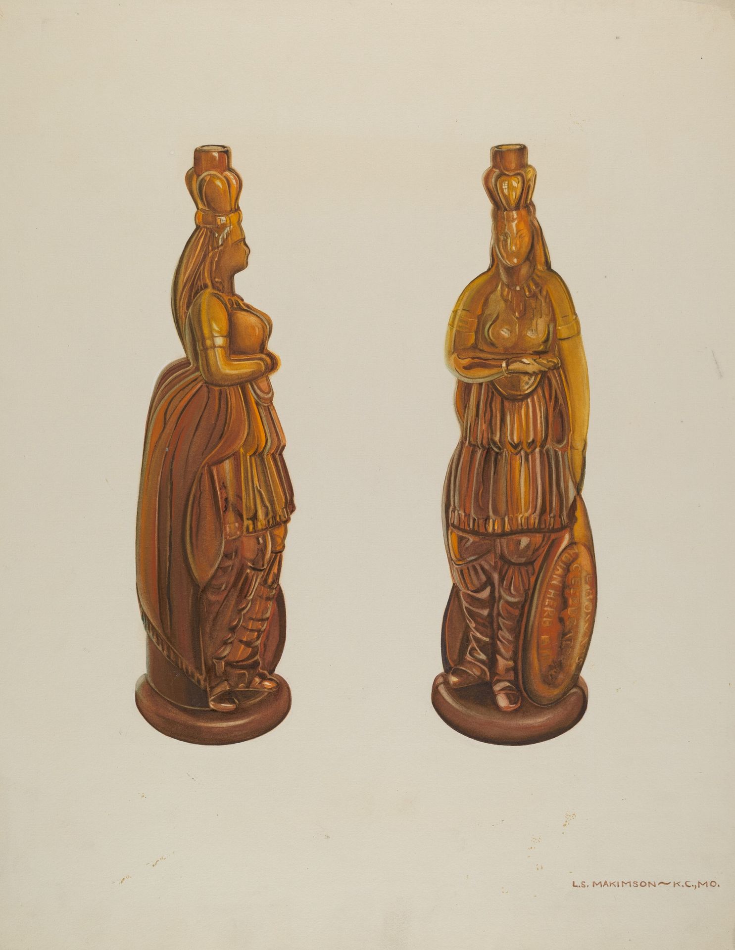Indian Bottle (Medicine Bottle) by Loraine Makimson