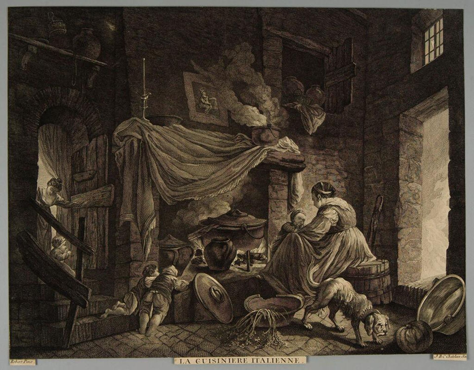 The Italian Cook by Jean-Baptiste-Claude Chatelain