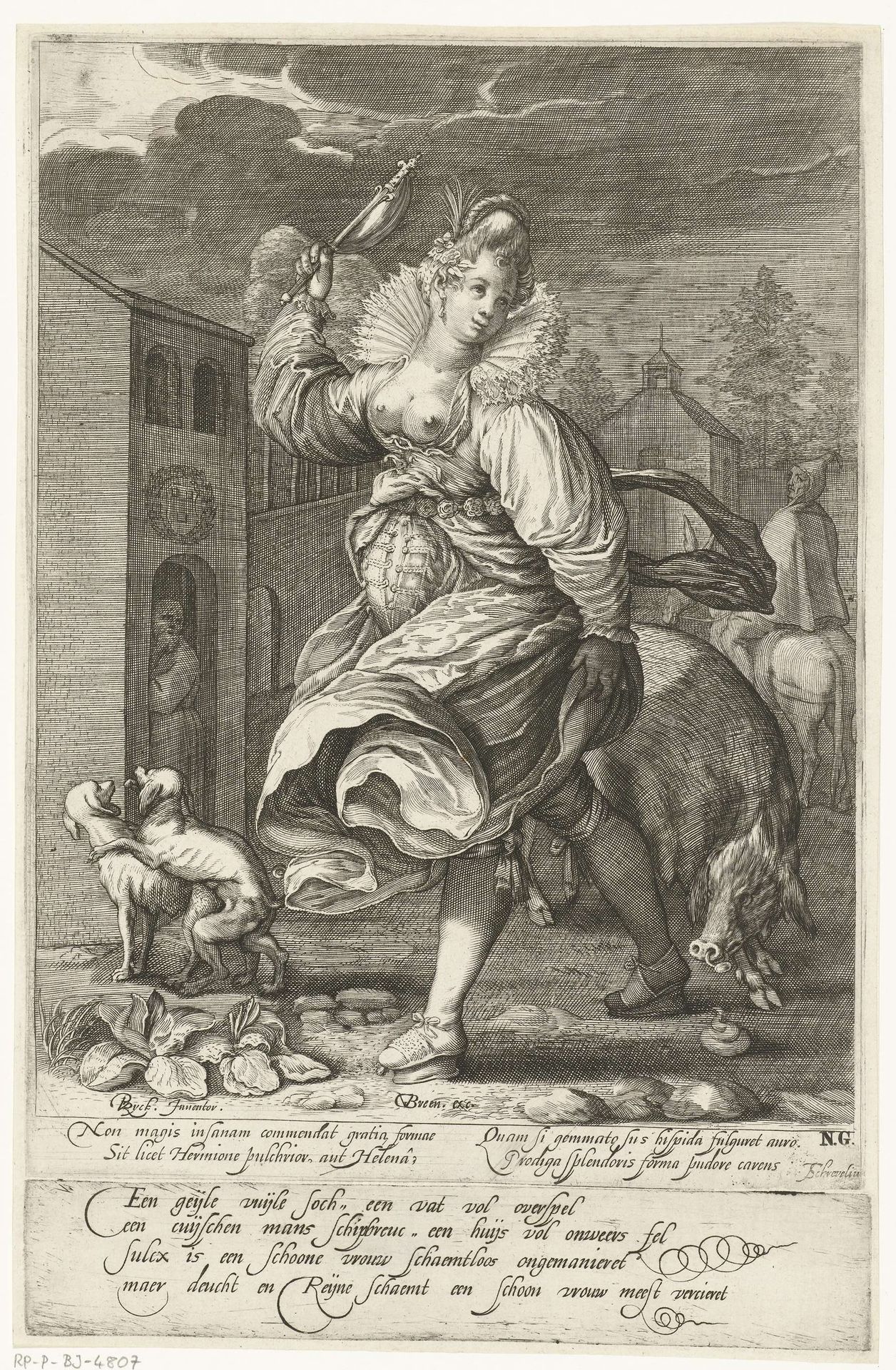 Verleidster by Gillis van Breen
