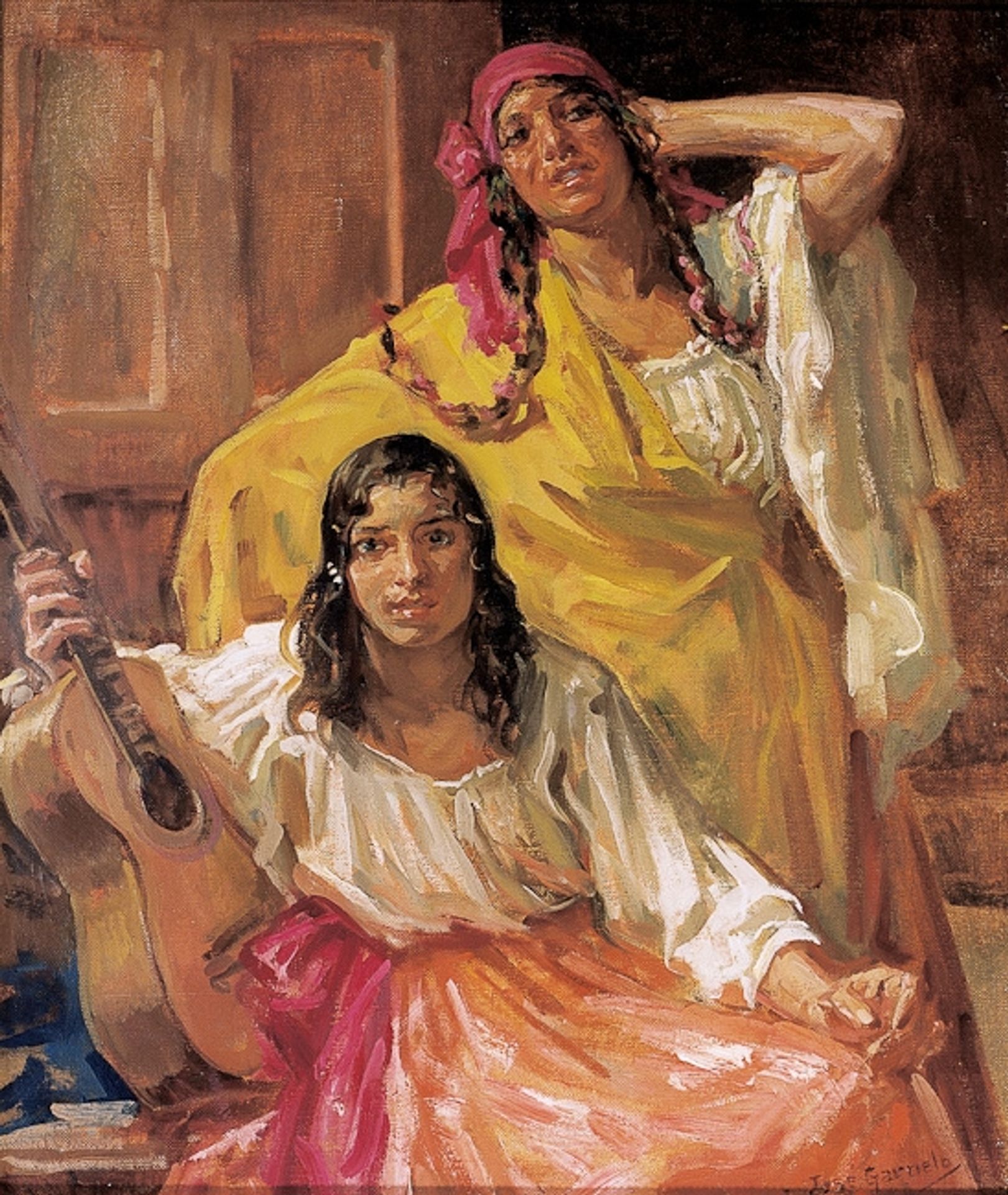 Gitanas by José Garnelo