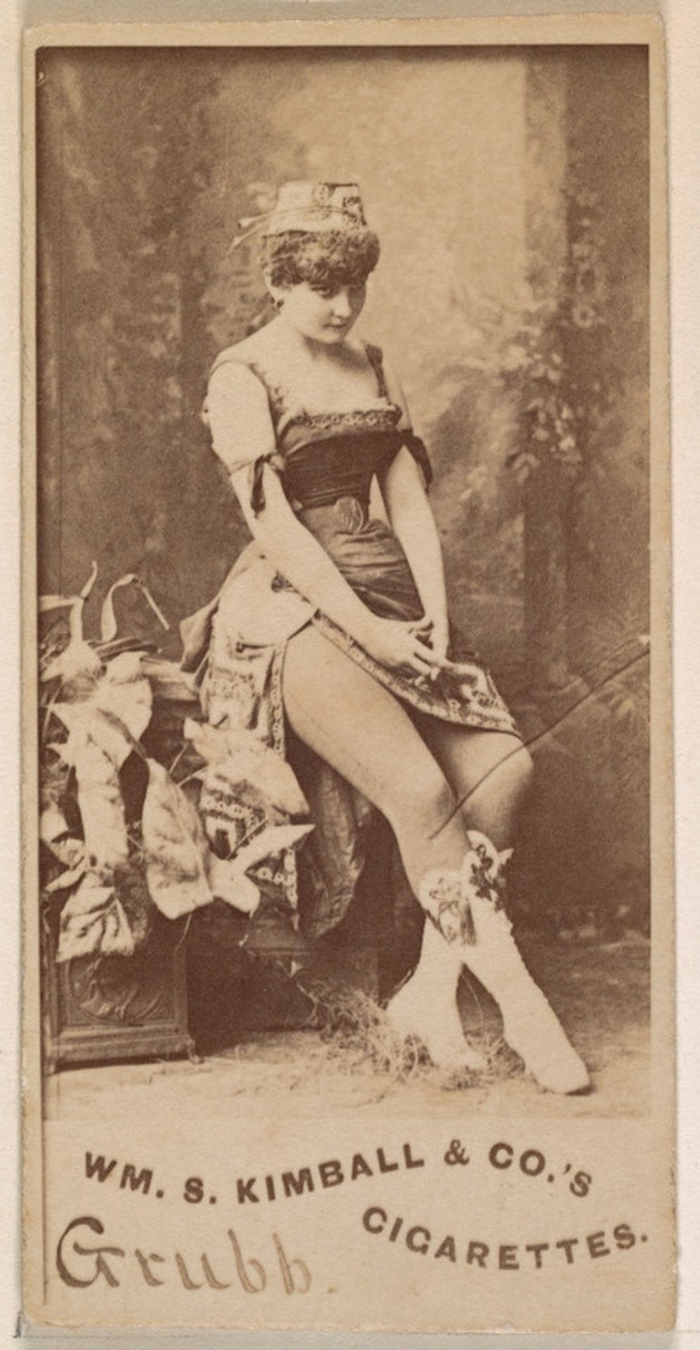 Lillian Grubb, from the Actresses series (N203) issued by Wm. S. Kimball & Co. by William S. Kimball & Company