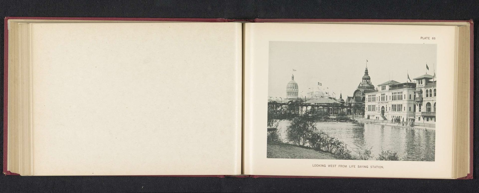 Gezicht op de World's Columbian Exposition in Chicago in 1893 by Charles Dudley Arnold